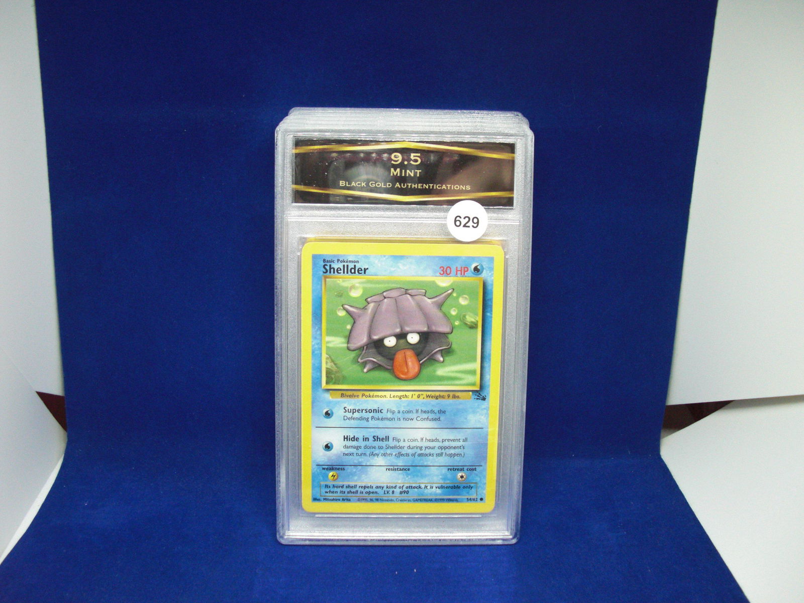 bga graded pokemon mint 9.5 shellder (1 of 1)