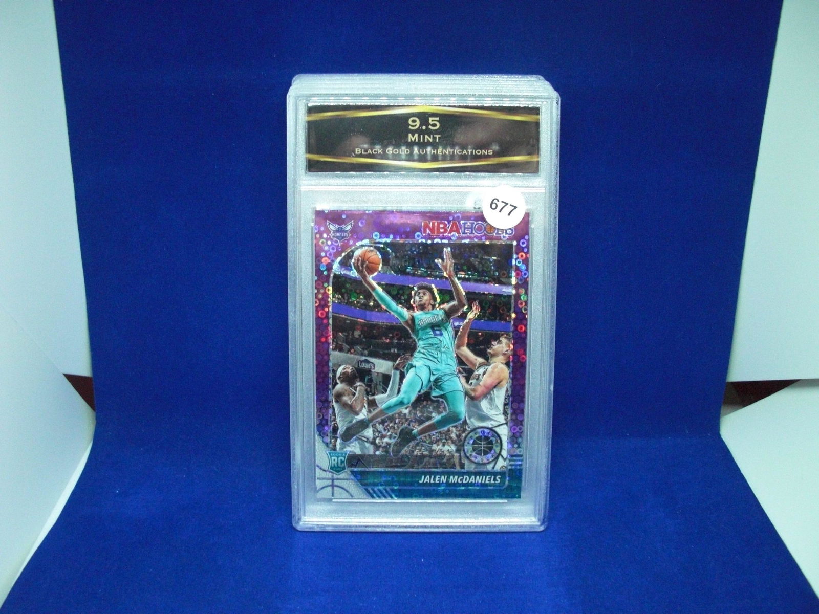 bga graded mint 9.5 jalen mcdaniels rookie: nice graded card