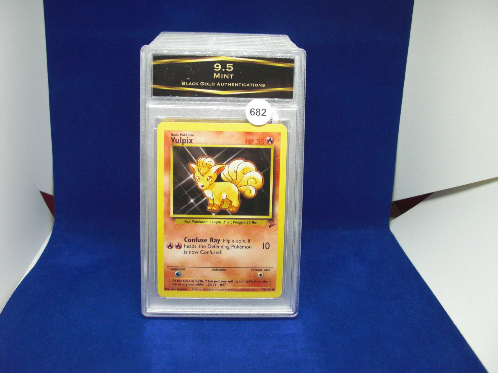 bga graded pokemon mint 9.5 vulpix (1 of 1)