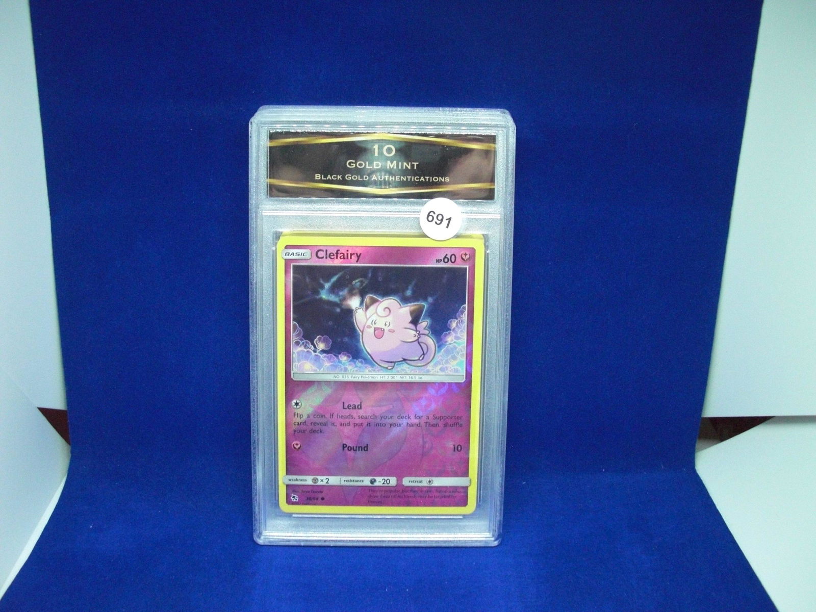 bga graded pokemon mint 10 clefairy (1 of 1)