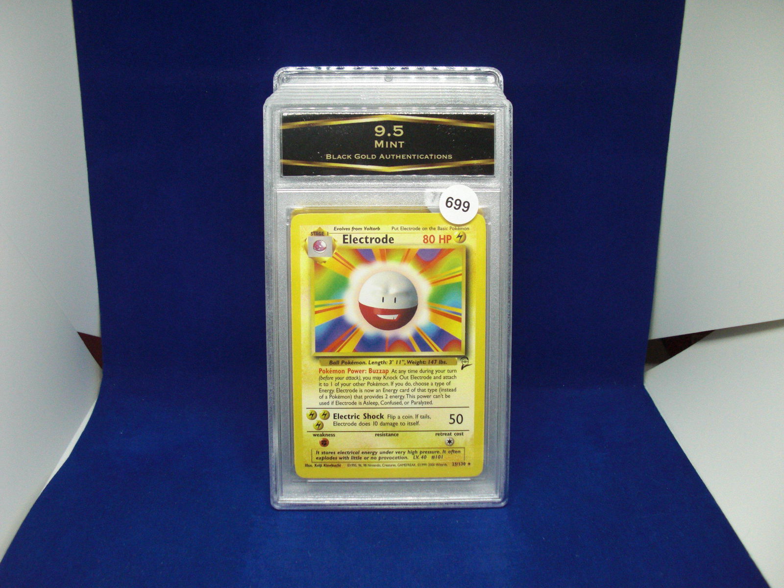 bga graded pokemon mint 9.5 electrode (1 of 1)