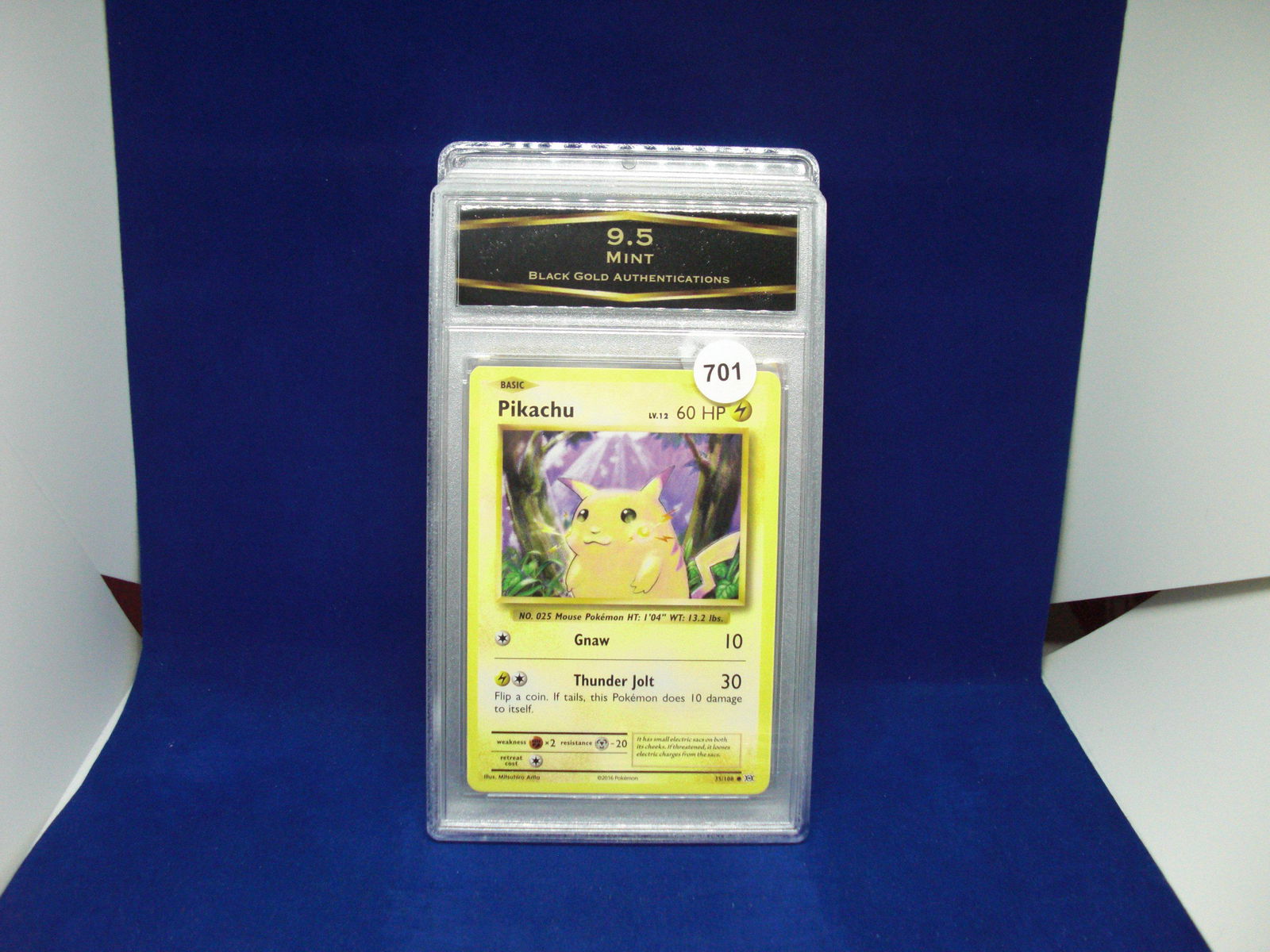 bga graded pokemon mint 9.5 pikachu (1 of 1)