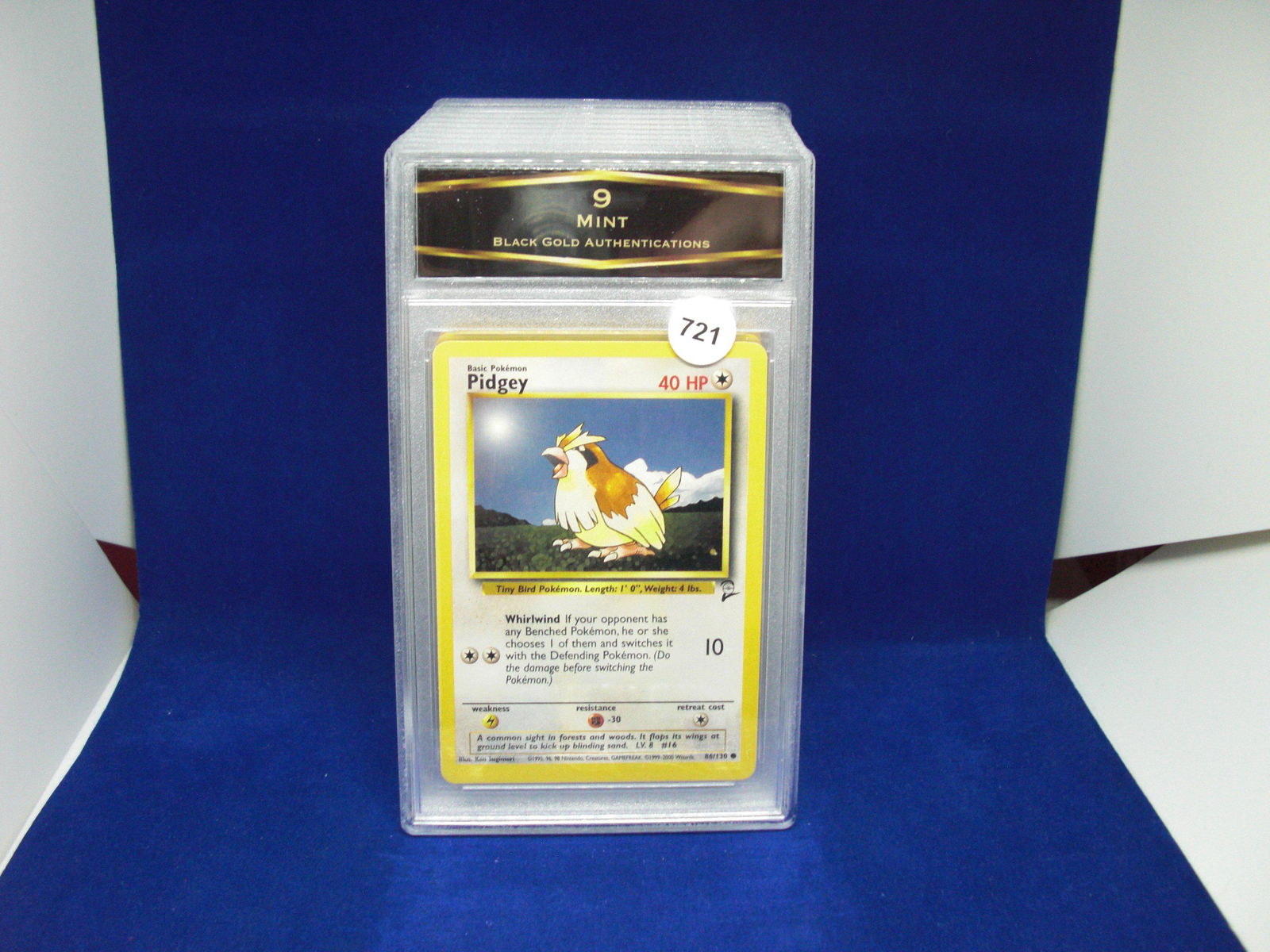 bga graded pokemon mint 9 pidgey (1 of 1)
