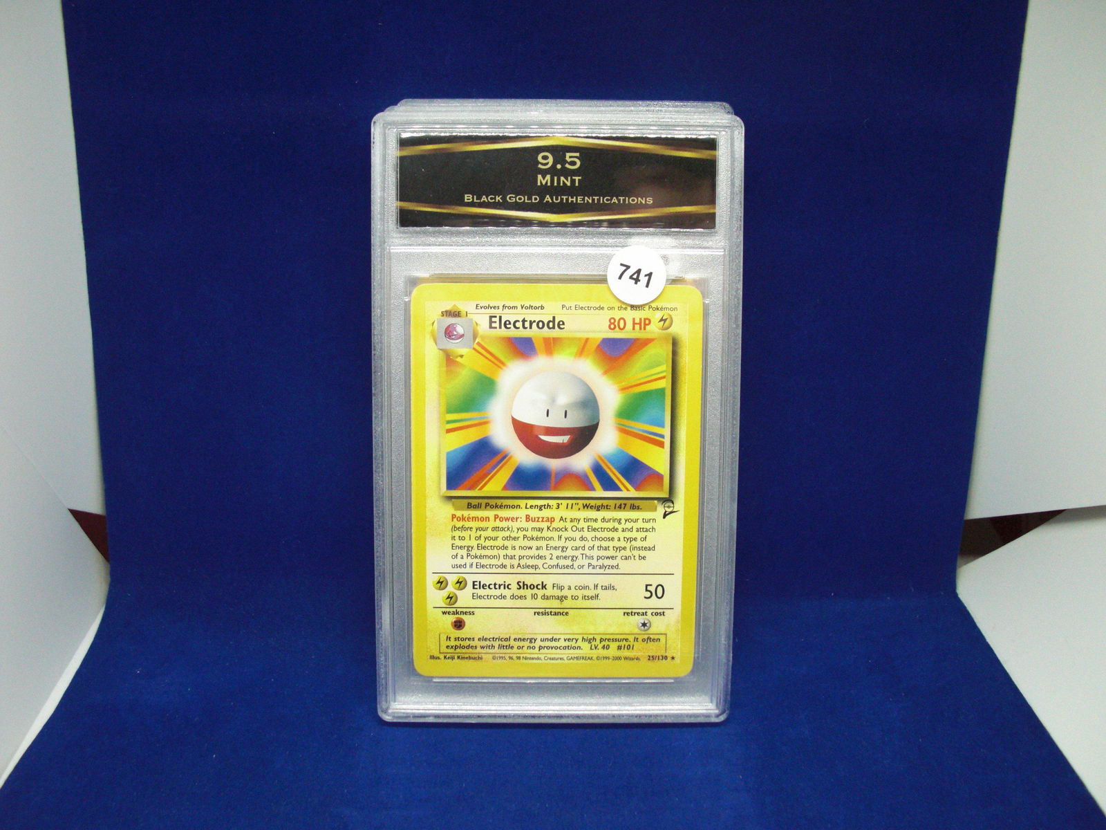bga graded pokemon mint 9.5 electrode (1 of 1)