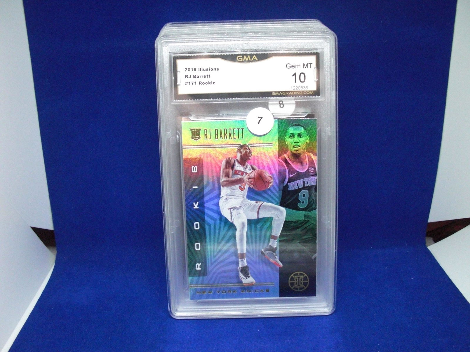 gma graded mint 10 rj barrett rookie (1 of 1)