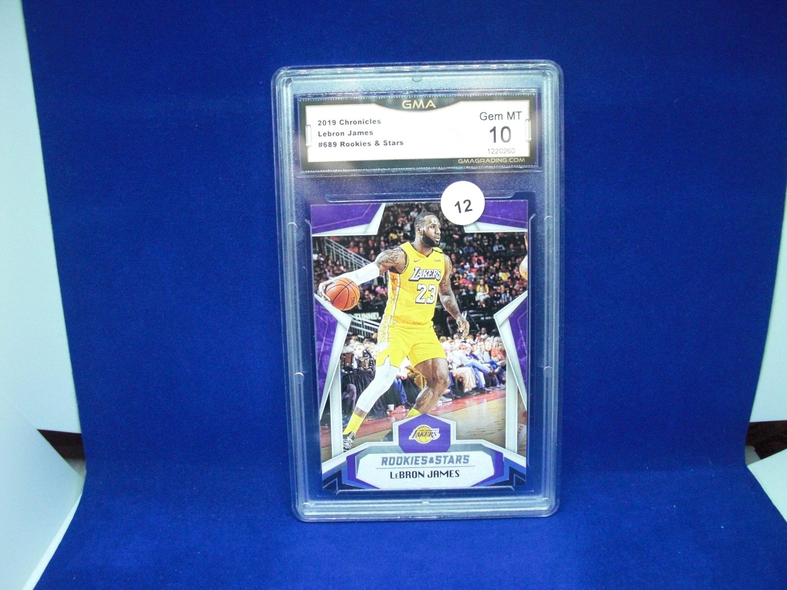 gma graded mint 10 lebron james rookies and stars (1 of 1)