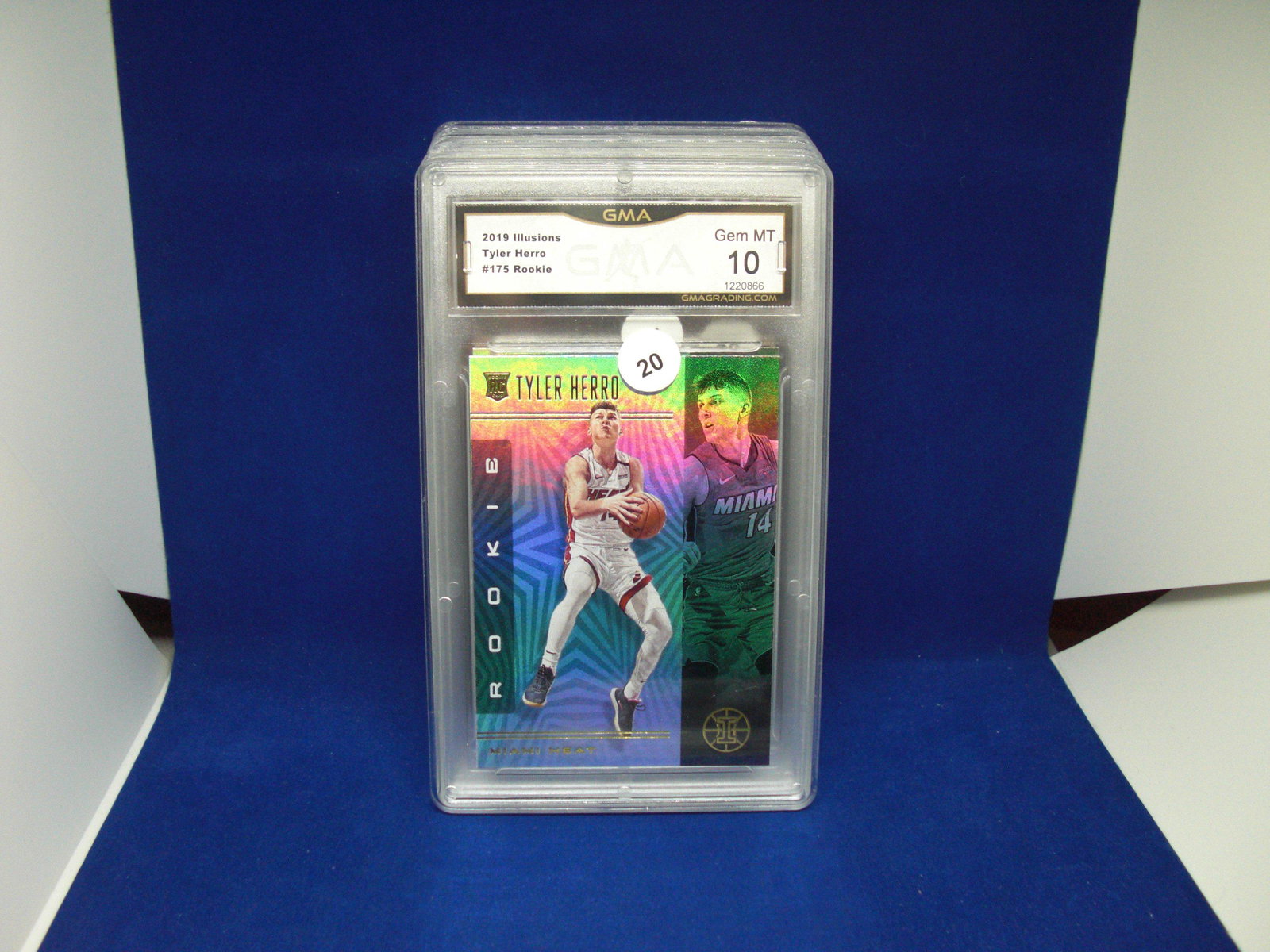 gma graded mint 10 tyler herro rookie: nice graded card