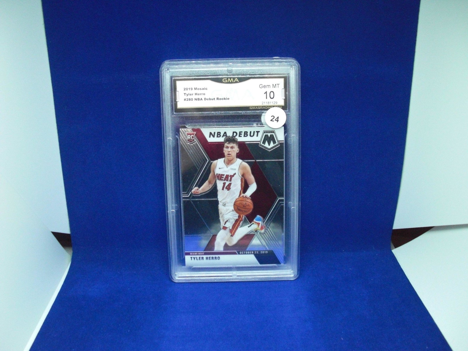 gma graded mint 10 tyler herro rookie: nice graded card