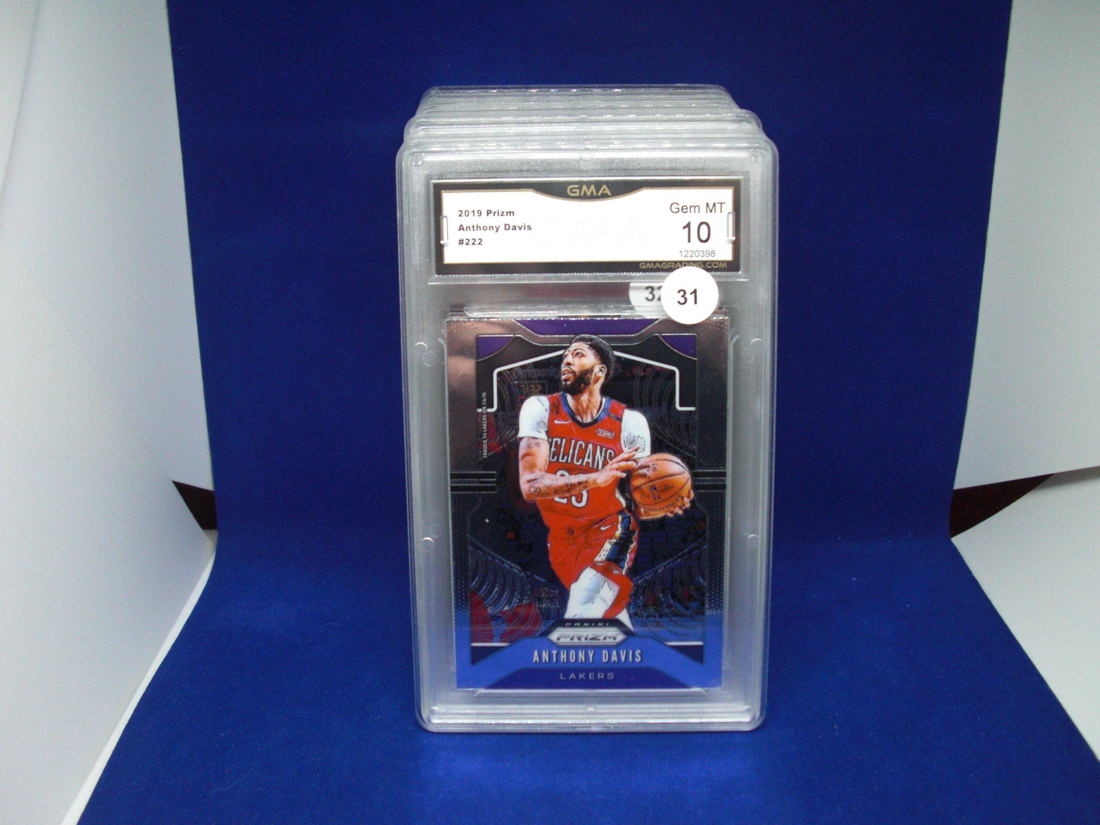 gma graded mint 10 anthony davis (1 of 1)