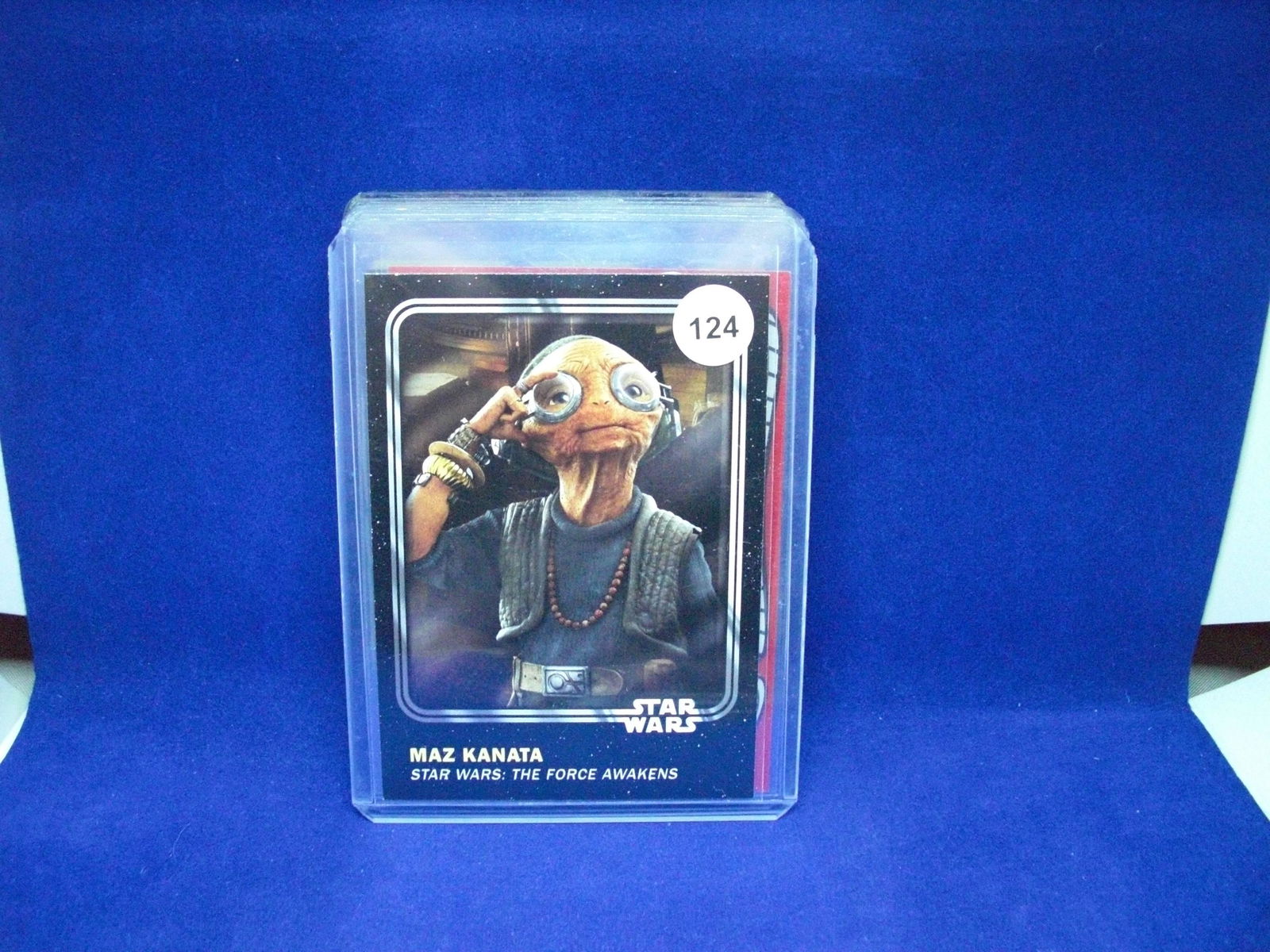maz kanata star wars: in top loader