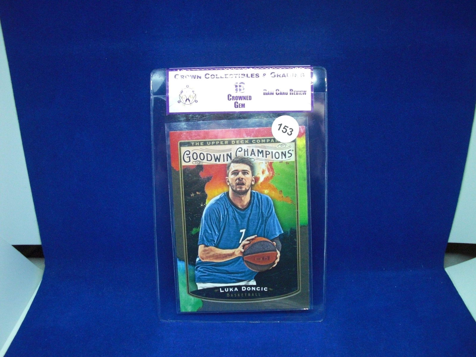 cc@c raw review graded mint 10 luka doncic (1 of 1)