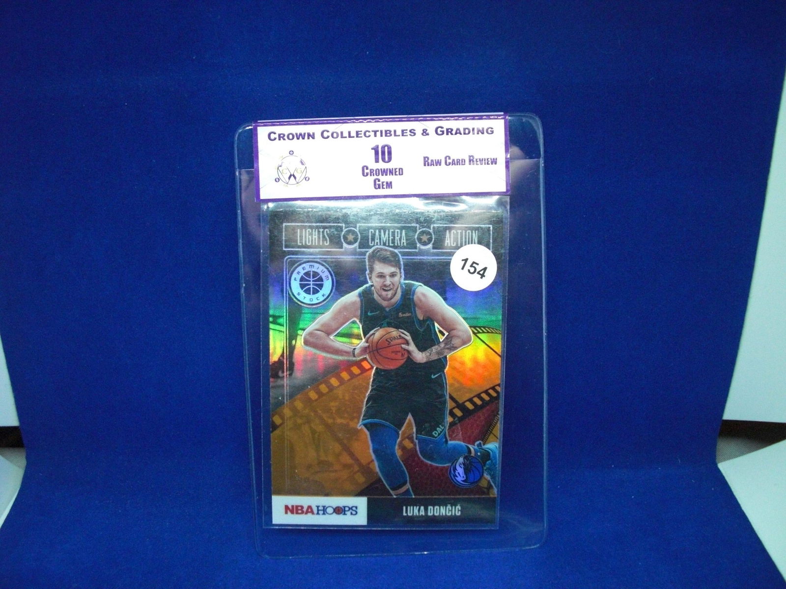 cc@c raw review graded mint 10 luka doncic lights camera auction (1 of 1)