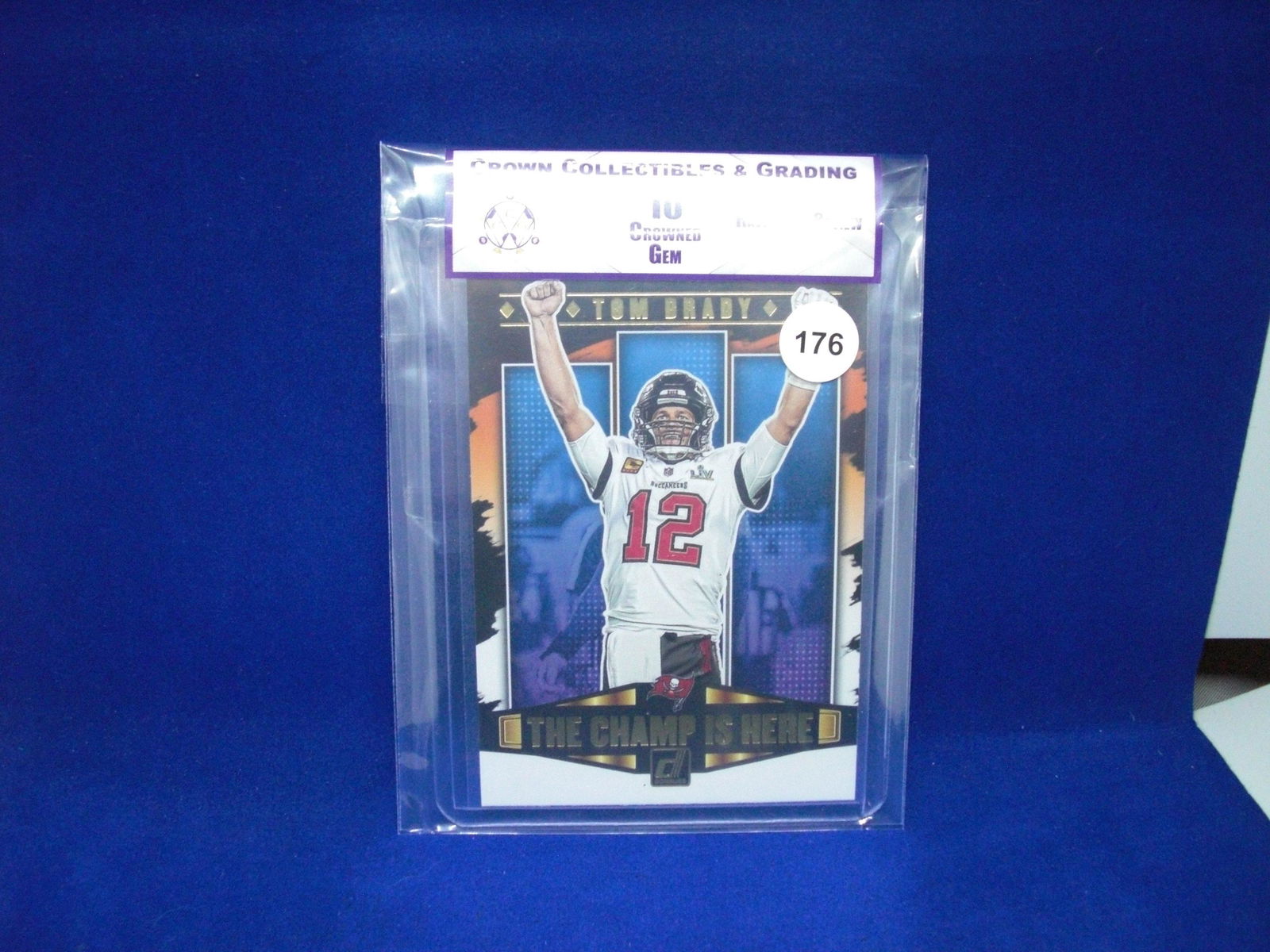 crown collectibles raw review graded tom brady mint 10 (1 of 1)
