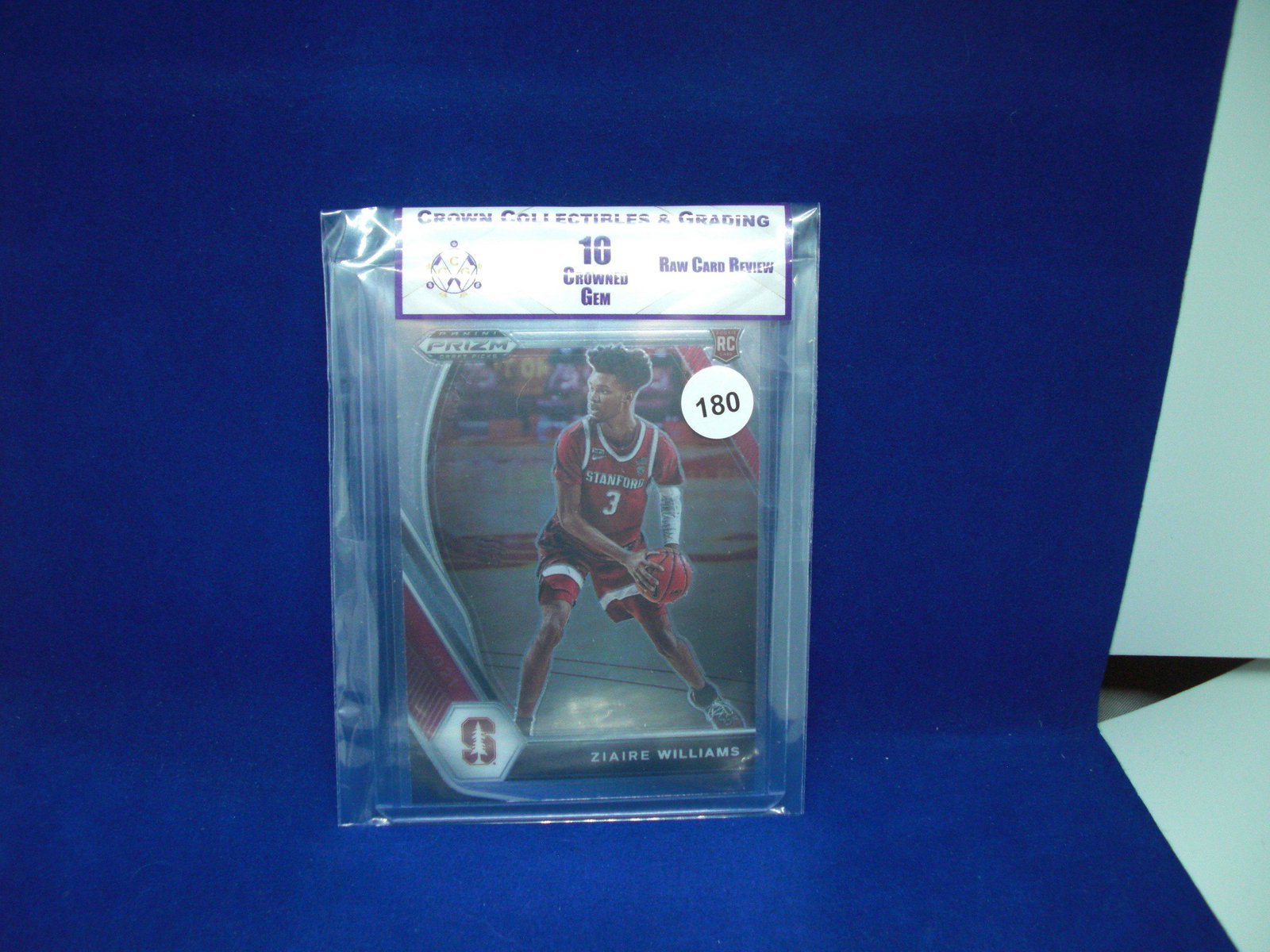 crown collectibles raw review mint 10 zaire williams rookie (1 of 1)