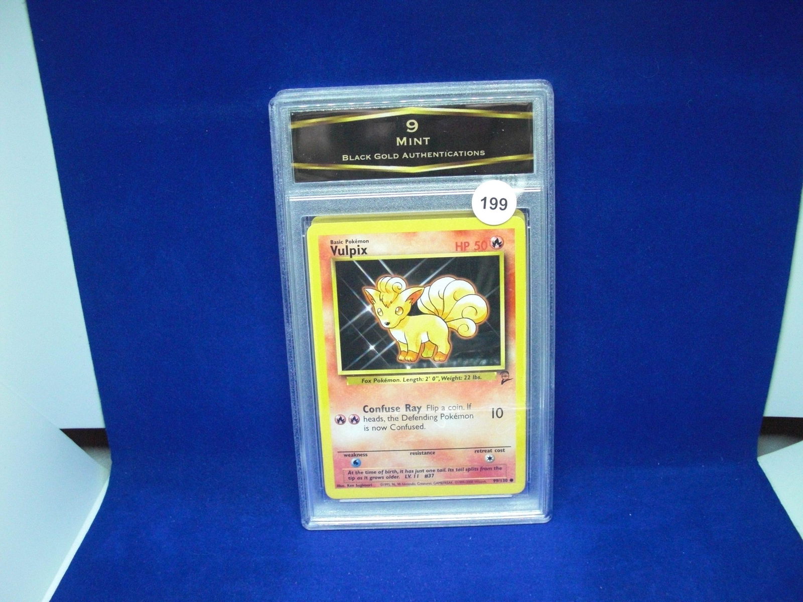bga graded mint 9 pokemon vulpix (1 of 1)