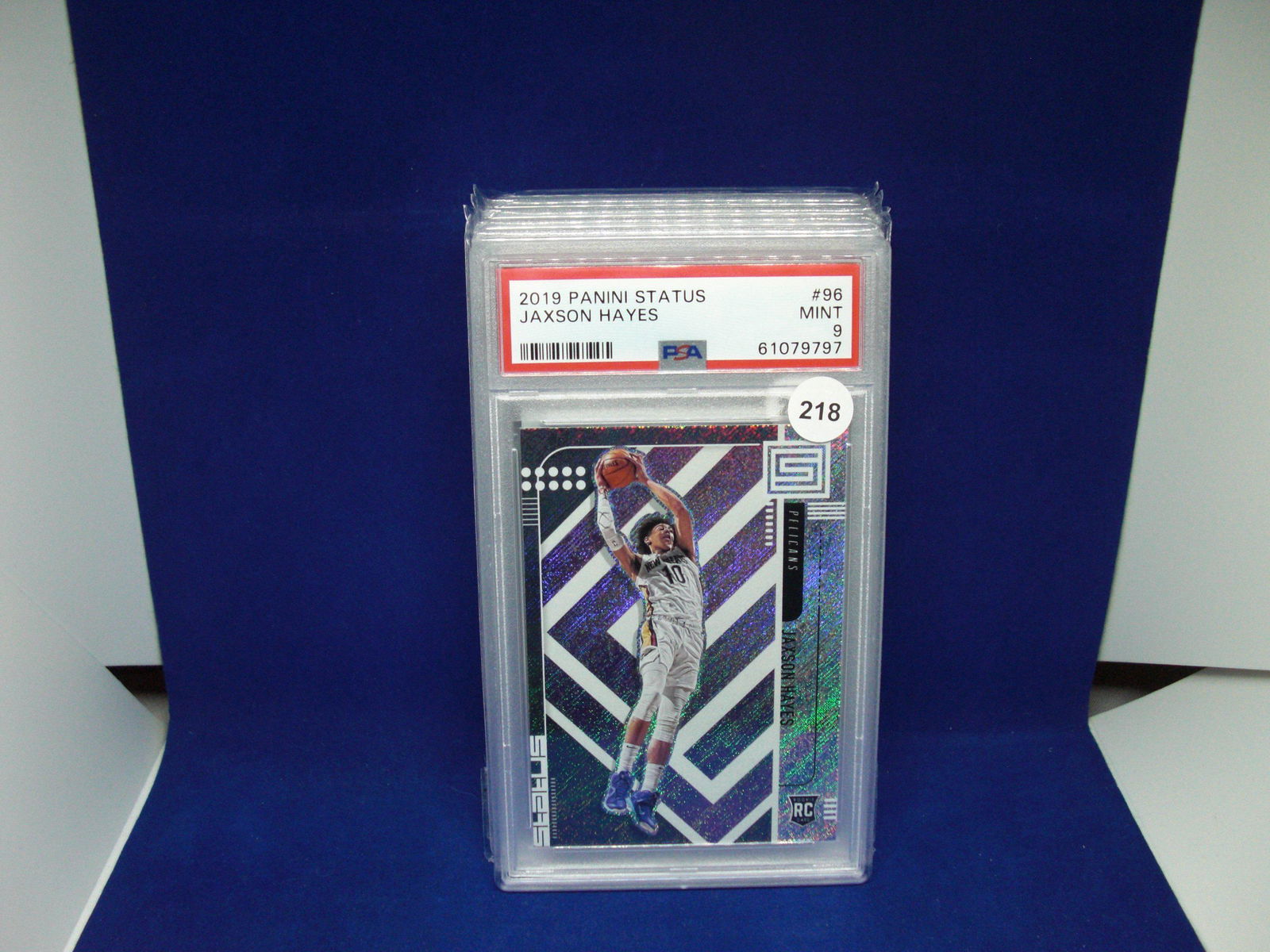 psa graded mint 9 jaxson hayes rookie (1 of 1)