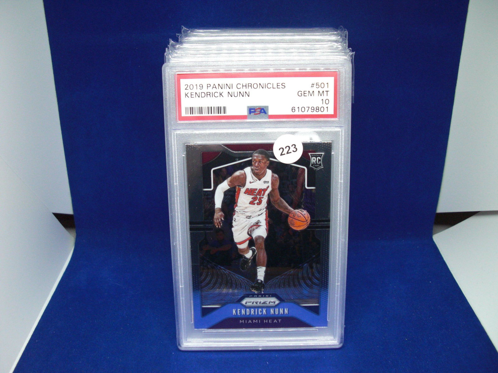 psa graded mint 10 kendrick nunn rookie (1 of 1)