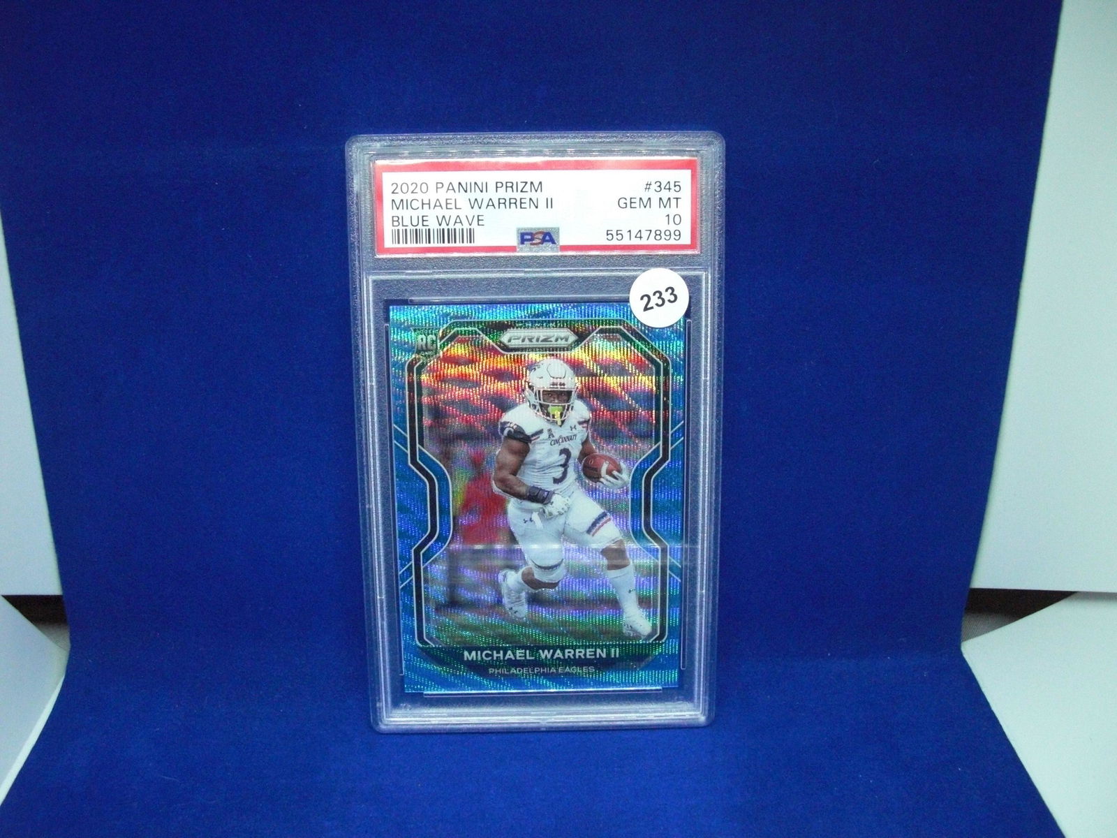 psa graded mint 10 blue wave michael warren (1 of 1)