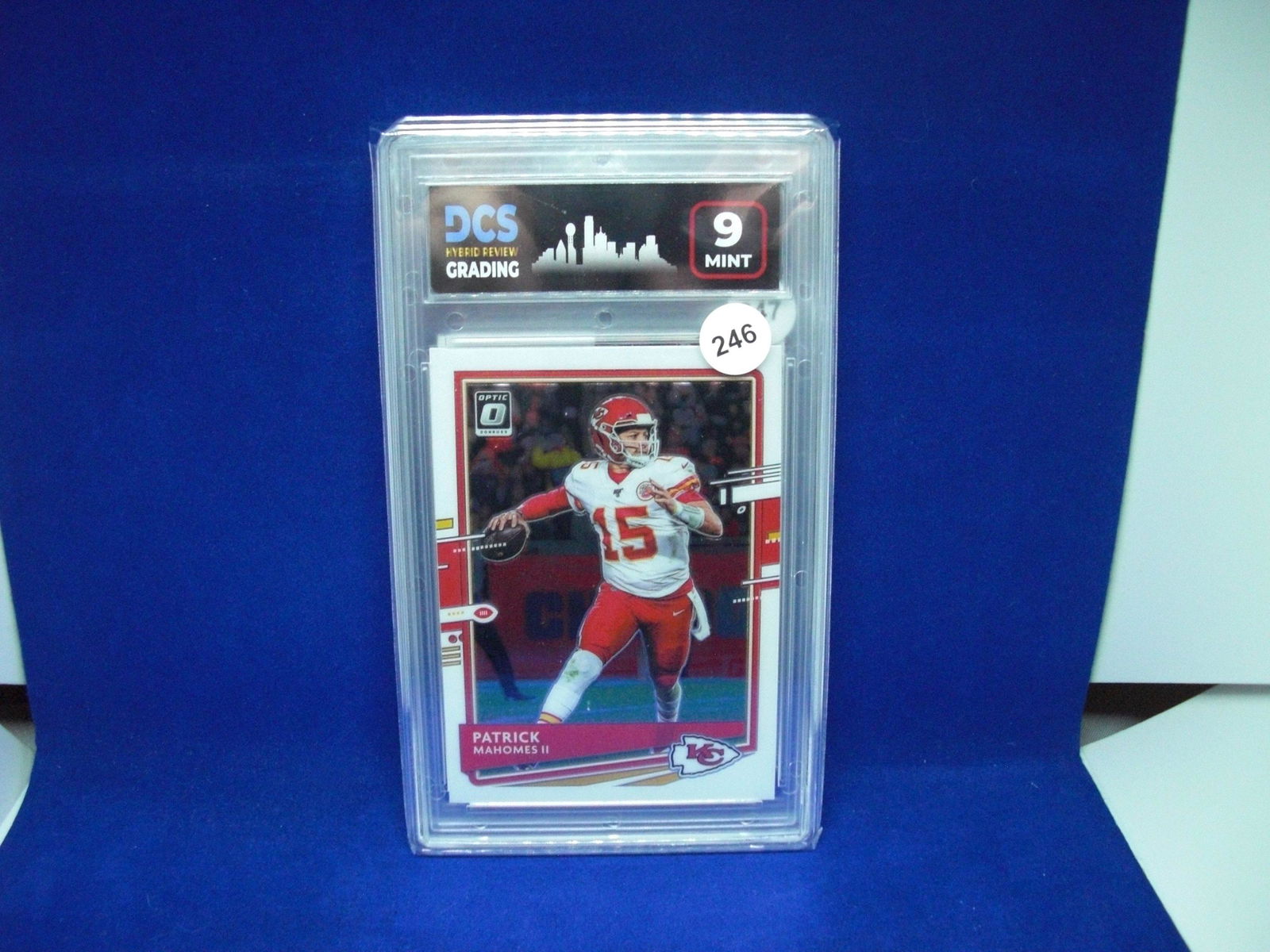 dcs graded mint 9 patrick mahomes (1 of 1)