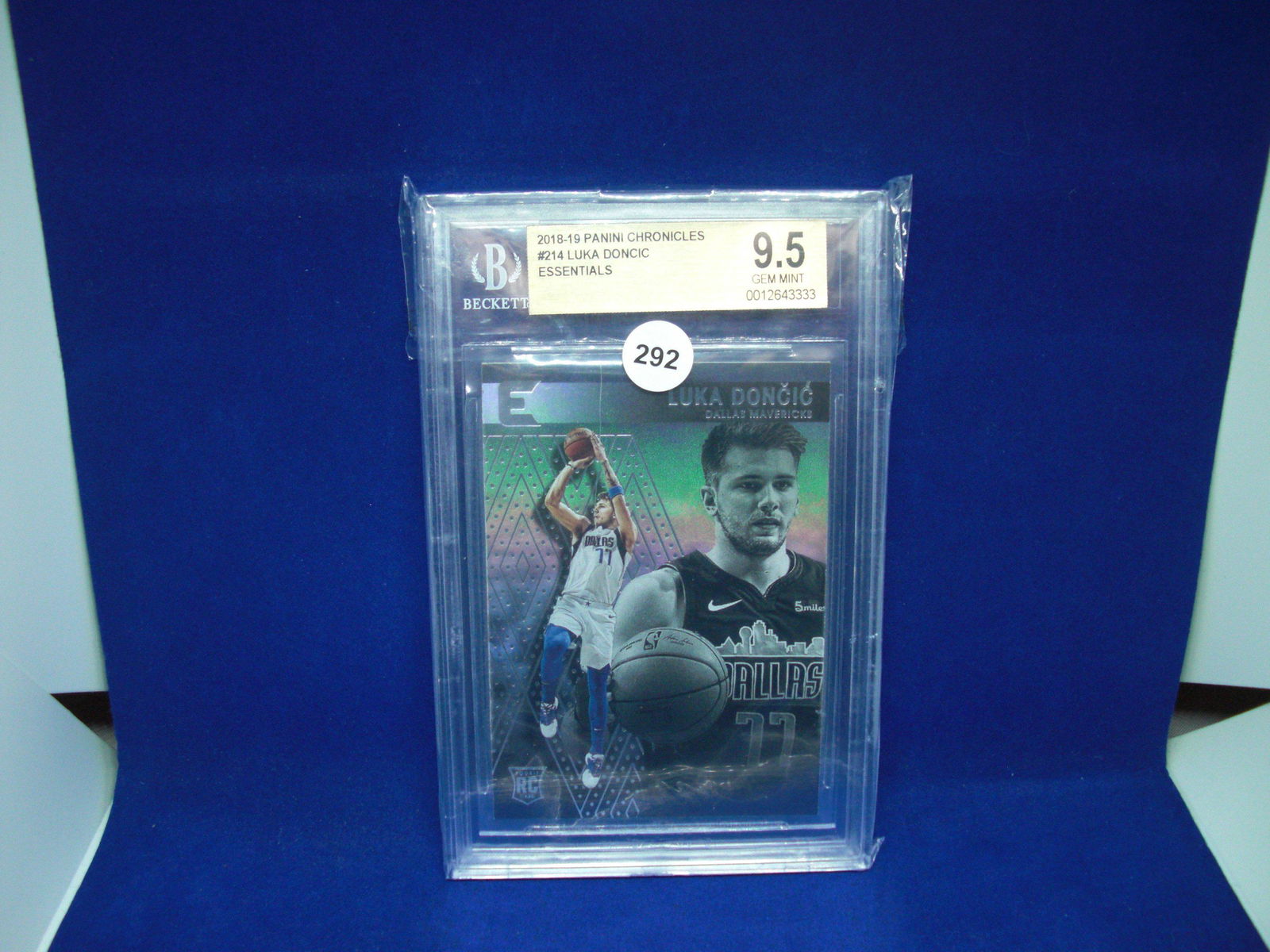 beckett graded luka doncic rookie (1 of 1)