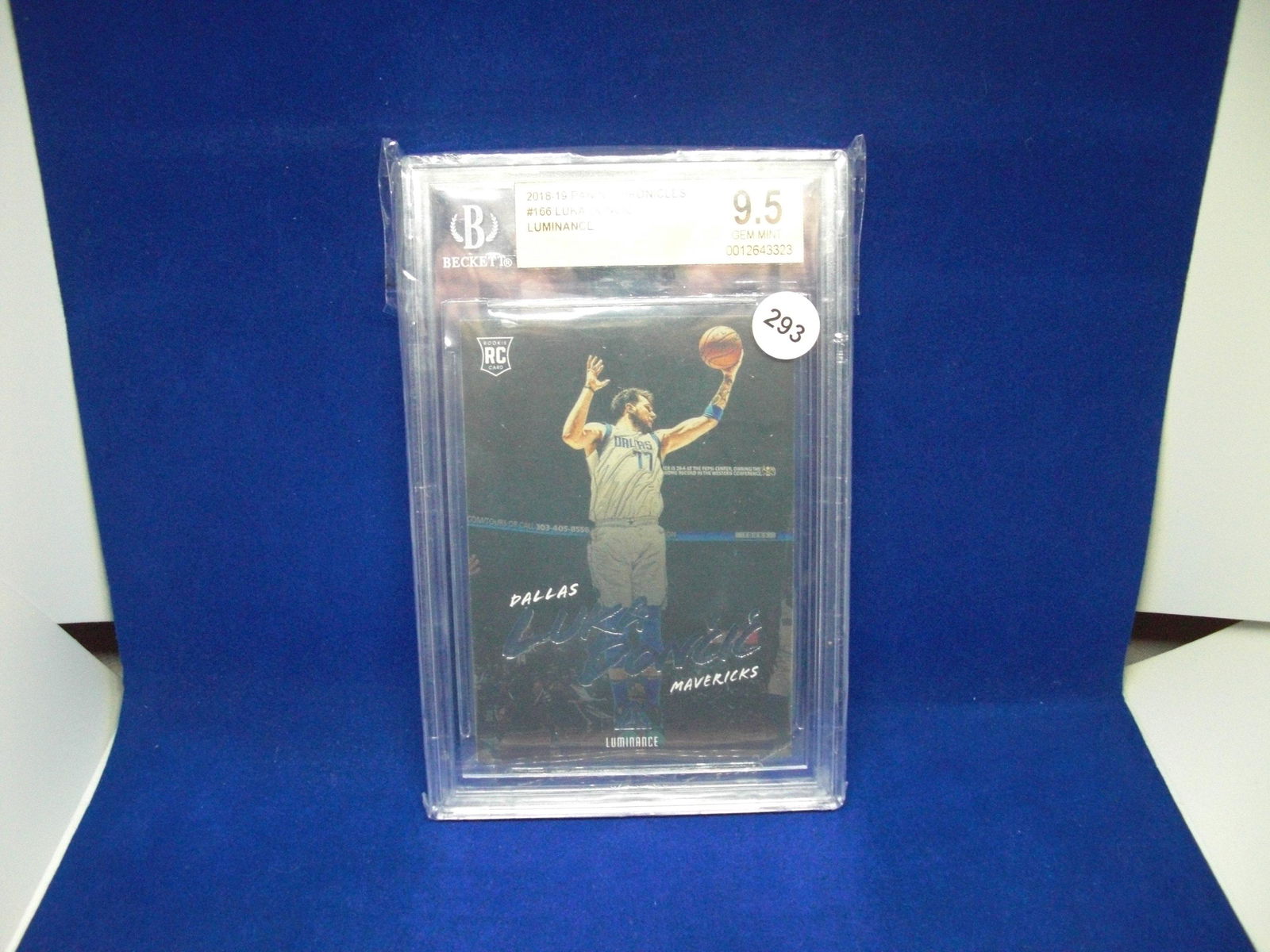 beckett graded luka doncic rookie (1 of 1)