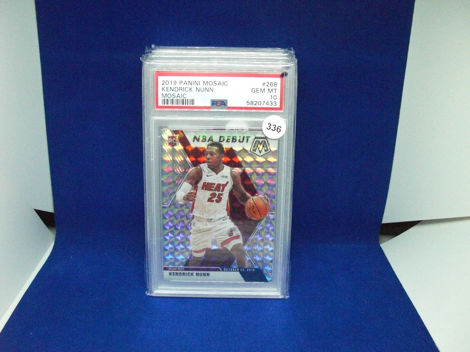 psa graded mint 8 luka doncic rookie (1 of 1)