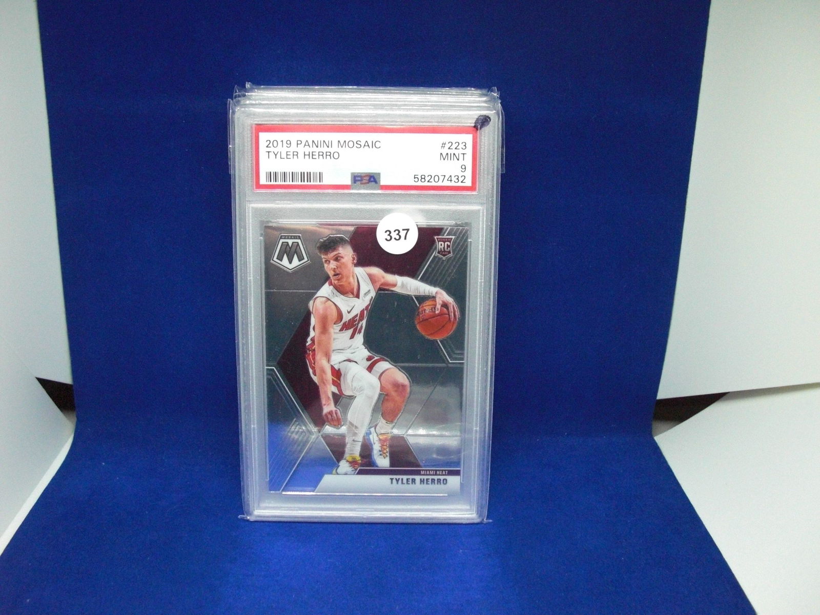 psa graded mint 10 tyler herro rookie (1 of 1)