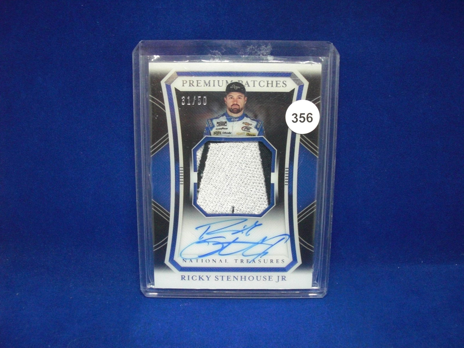 ricky stenhouse jr auto patch #31/50 premium patches (1 of 1)