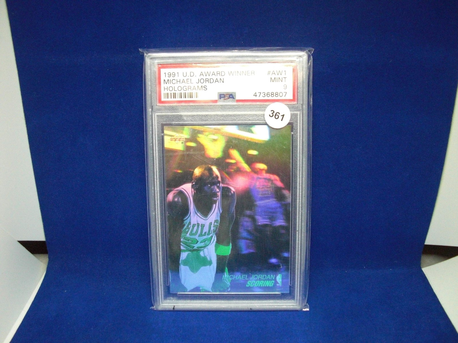 psa graded michael jordan holograms mint 9 (1 of 1)