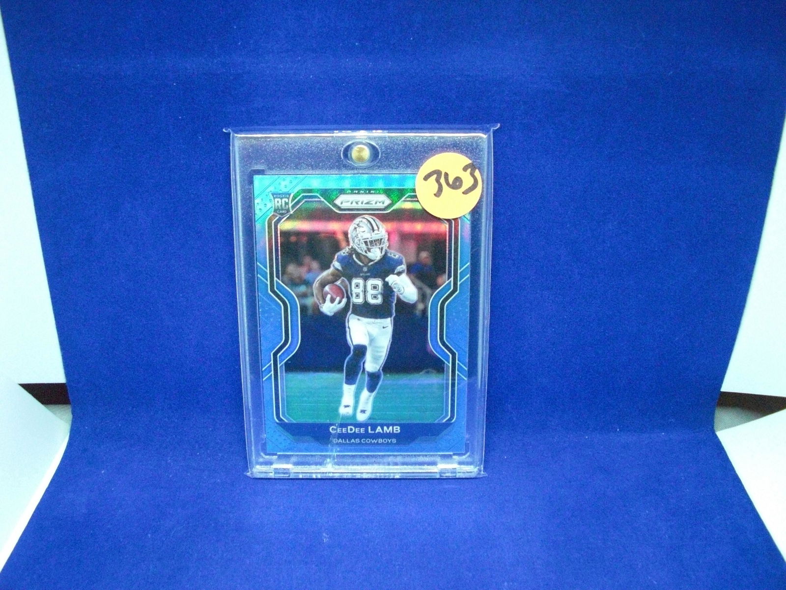 ceedee lamb blue rookie prizm (1 of 1)