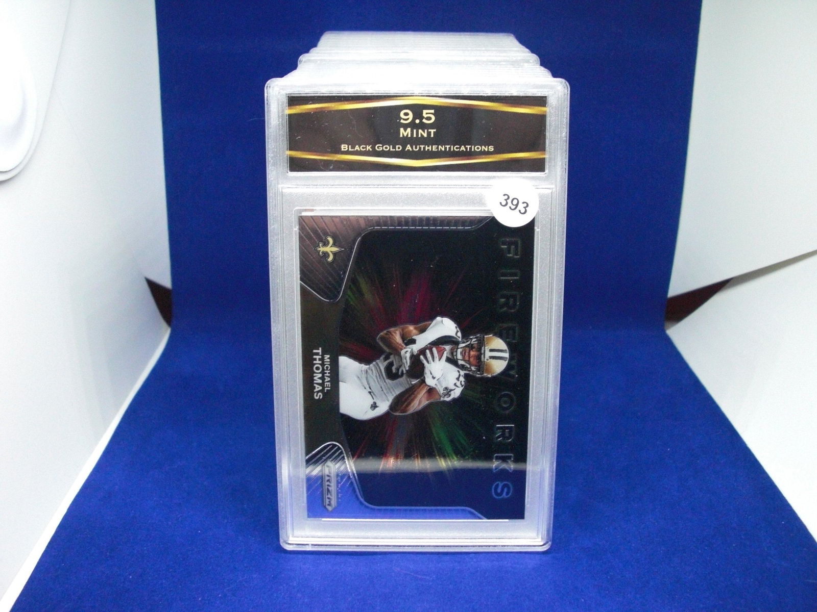 bga graded mint 9.5 michael thomas fireworks (1 of 1)