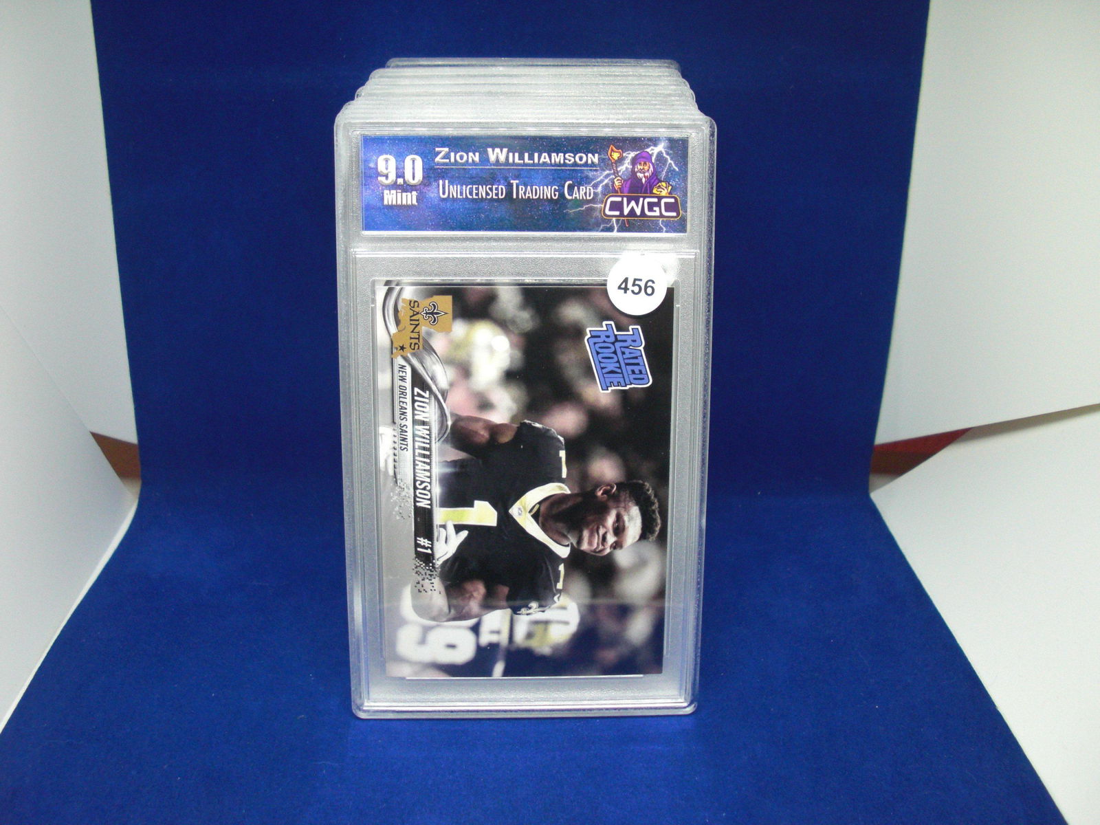 cwgc graded mint 9 zion williamson rookie (1 of 1)