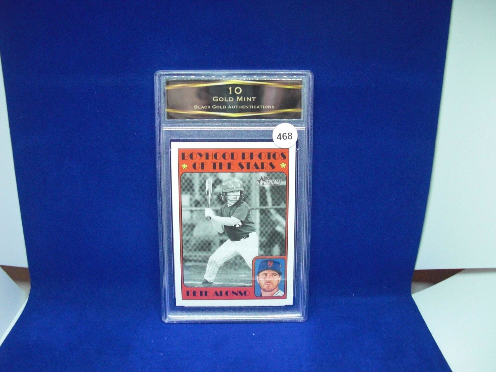 bga graded mint 10 pete aloso boyhood photos (1 of 1)