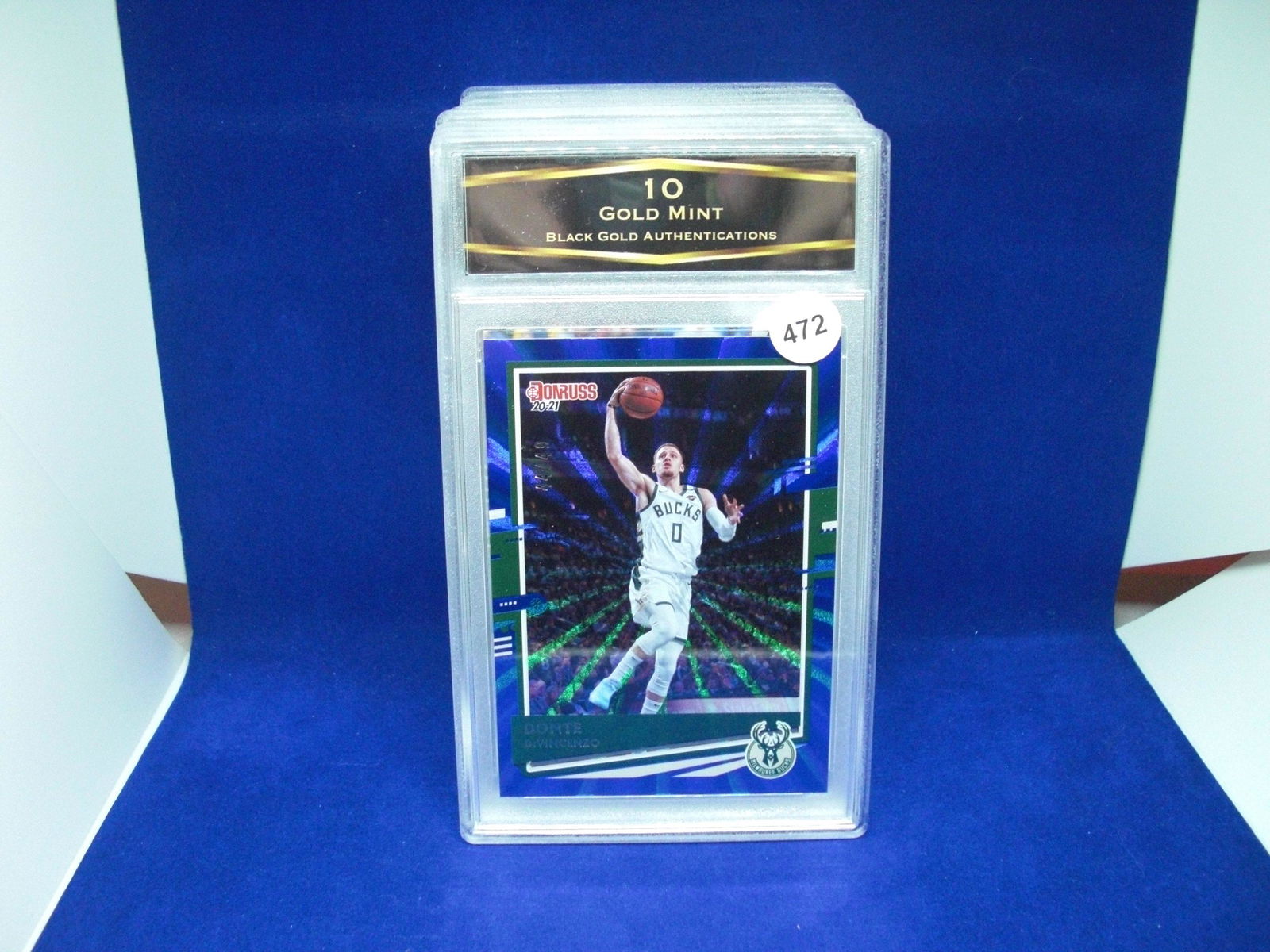 bga graded mint 10 donte divincenzo blue #44/49 (1 of 1)