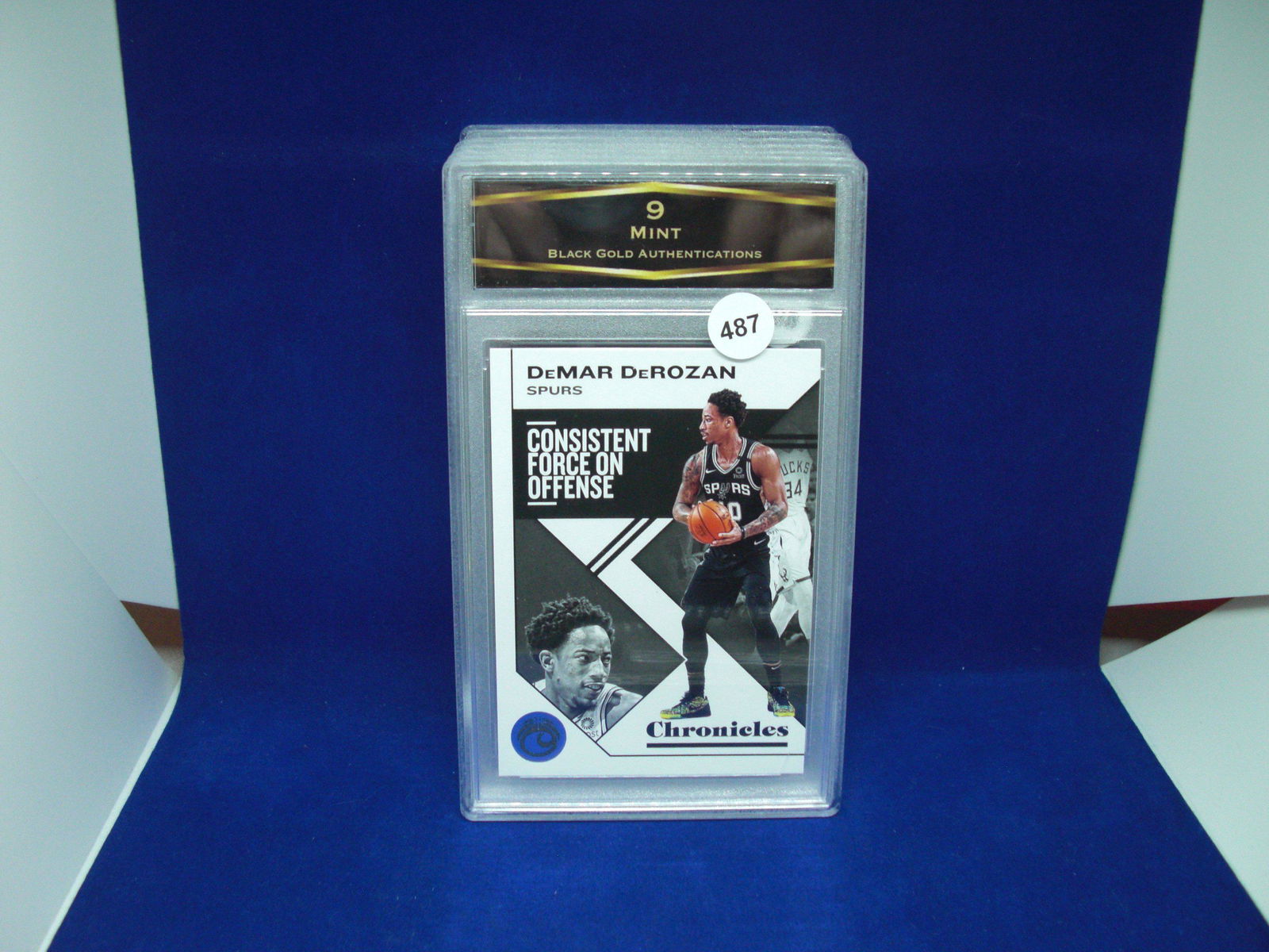 bga graded yu-gi-oh mint 9 demar derozan: nice graded card