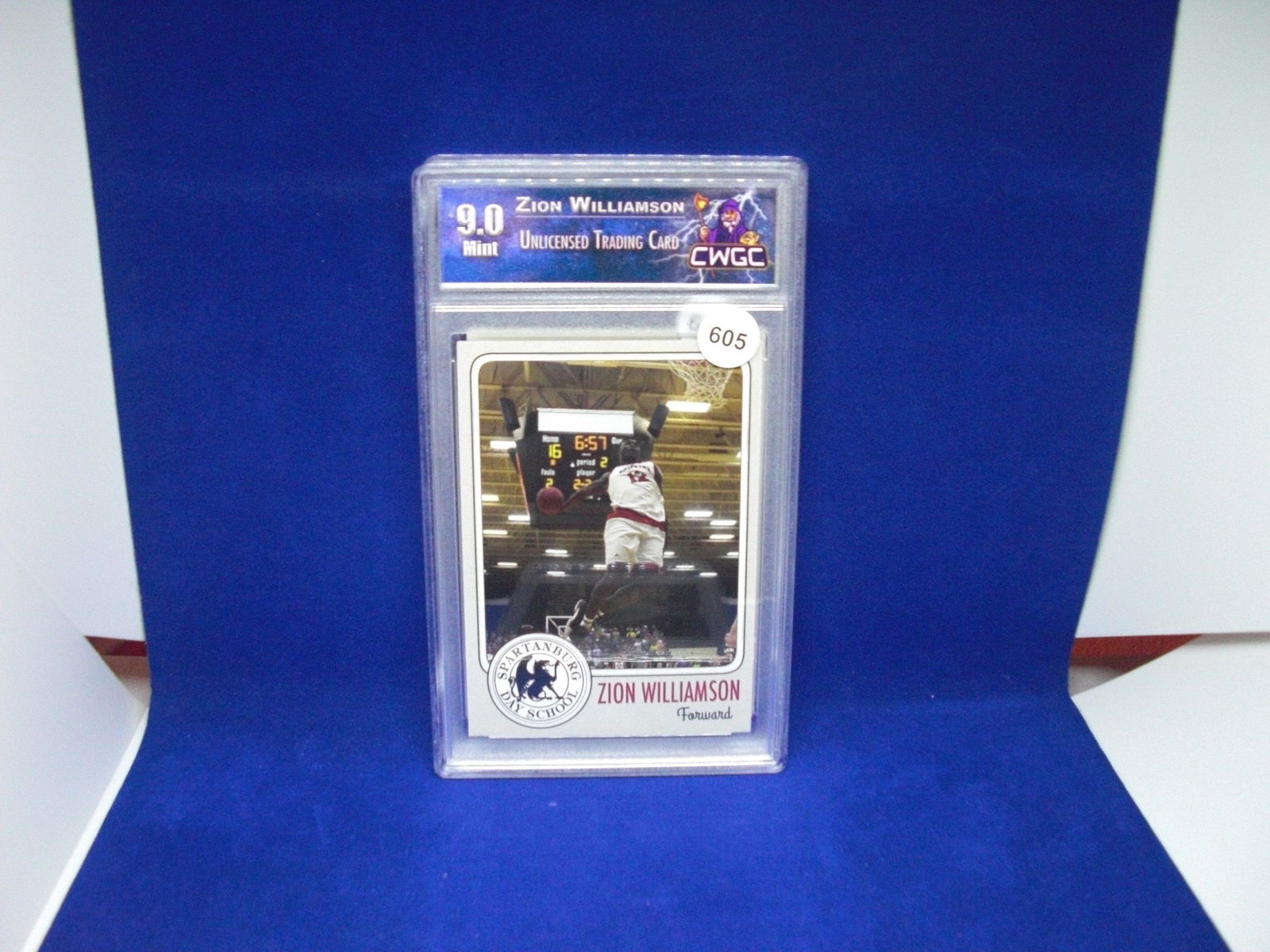 cwgc graded zion williamson mint 9 (1 of 1)