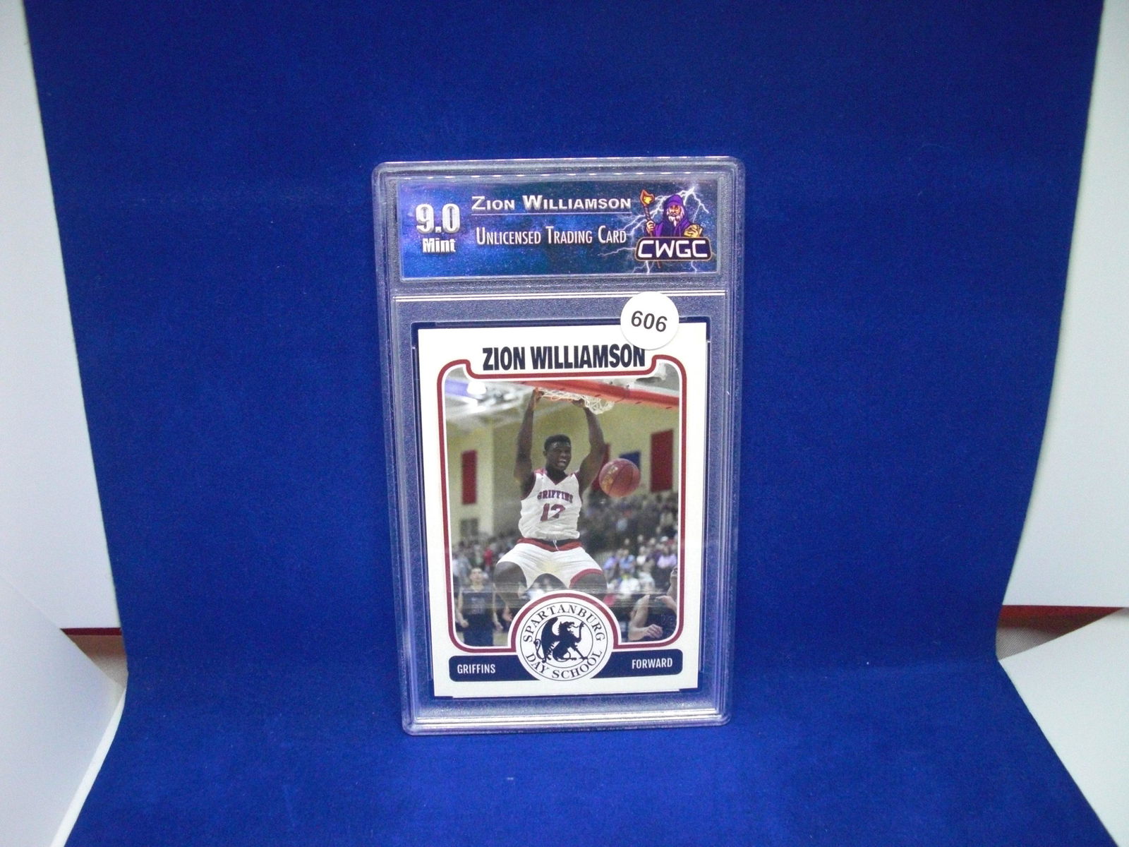 cwgc graded zion williamson mint 9 (1 of 1)