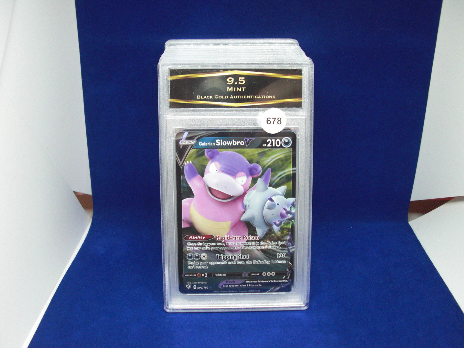 bga graded mint 9.5 pokemon slowbro (1 of 1)