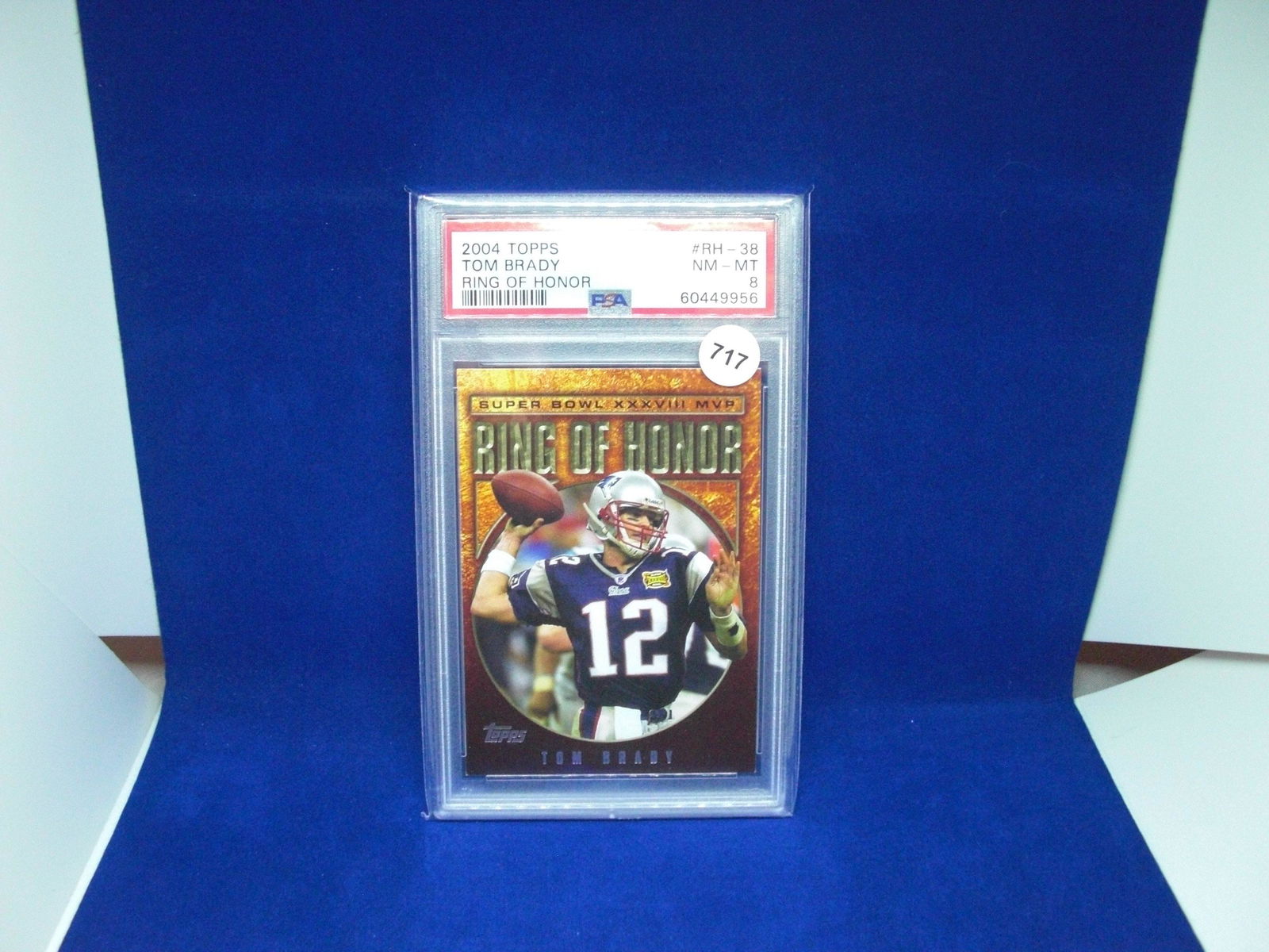 psa graded 2004 tom brady mint 8 (1 of 1)