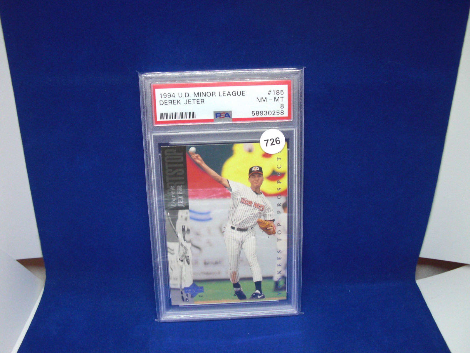 psa 1994 derek jeter mint 8 (1 of 1)