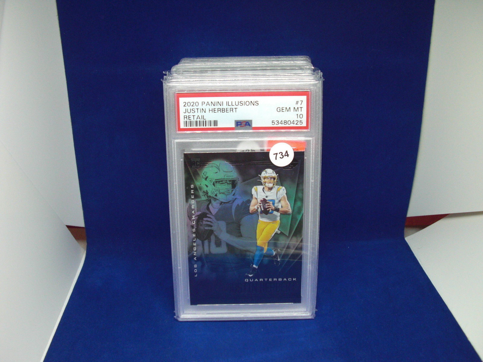 psa justin herbert rookie mint 10 (1 of 1)