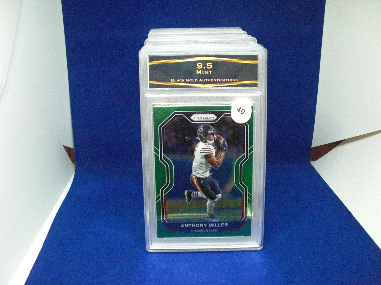 bga graded mint 9.5 anthony miller green: nice graded card