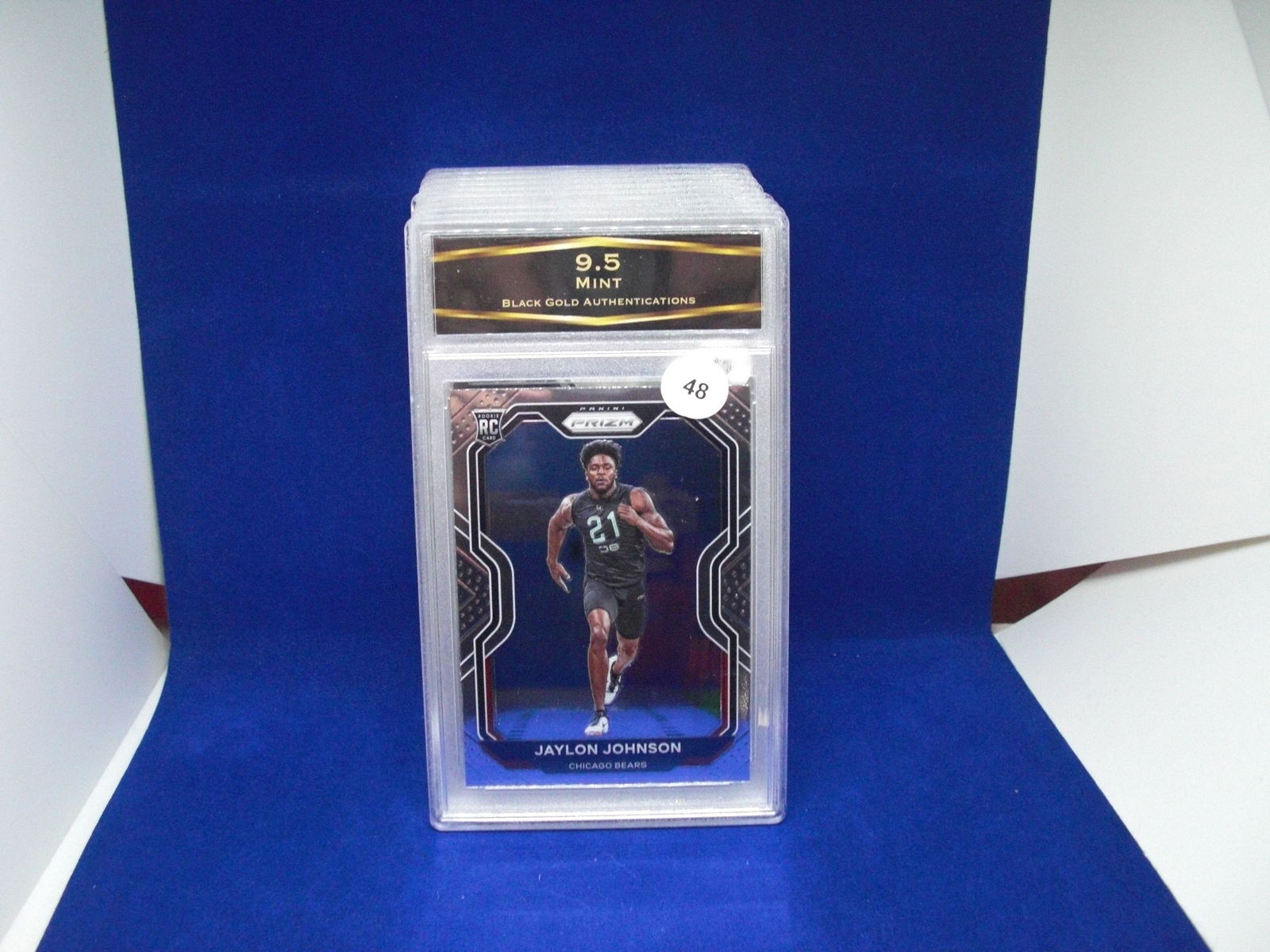 bga graded mint 9.5 jaylon johnson rookie: nice graded card