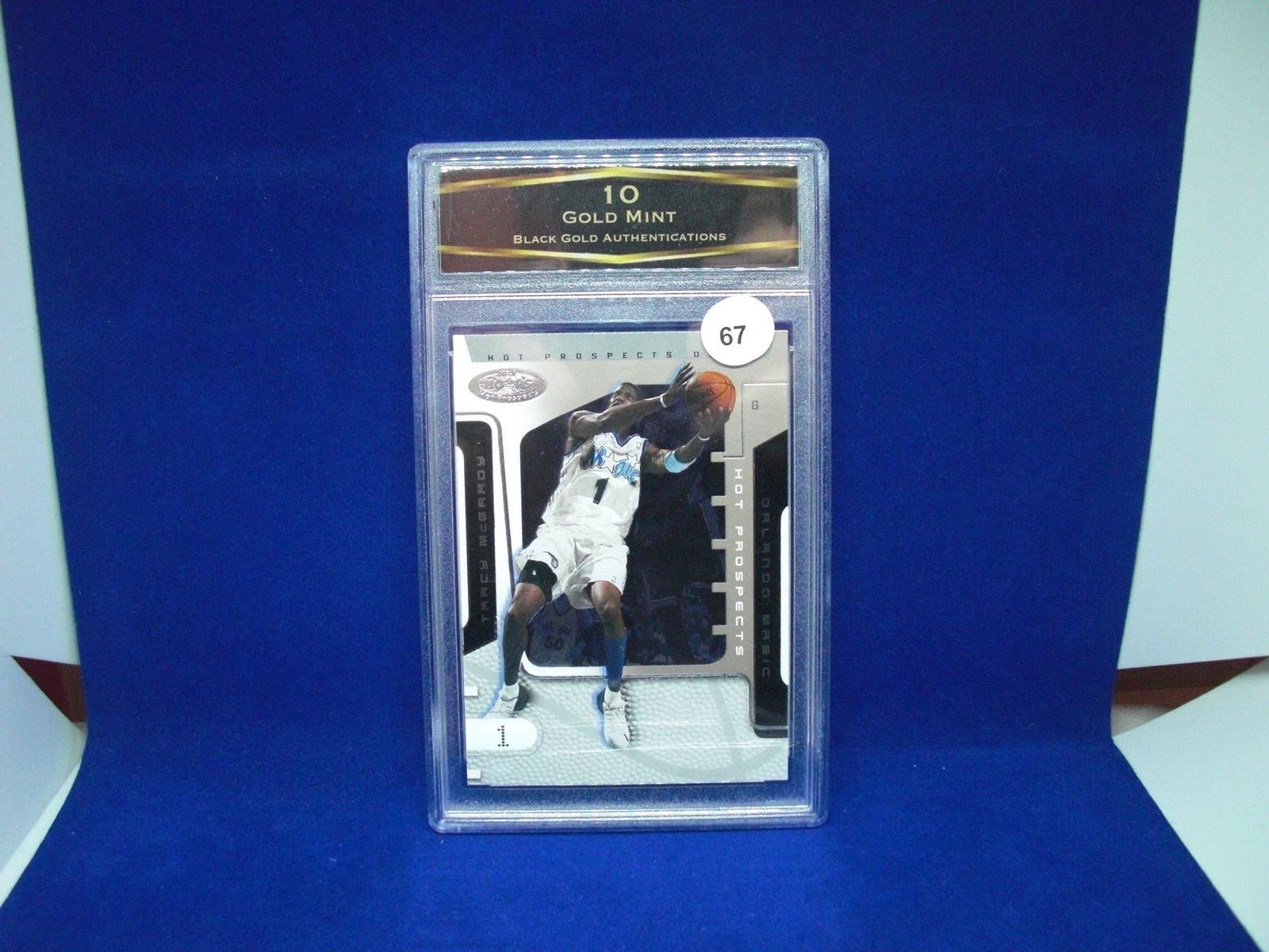 bga graded mint 10 tracy mcgrady: nice graded card