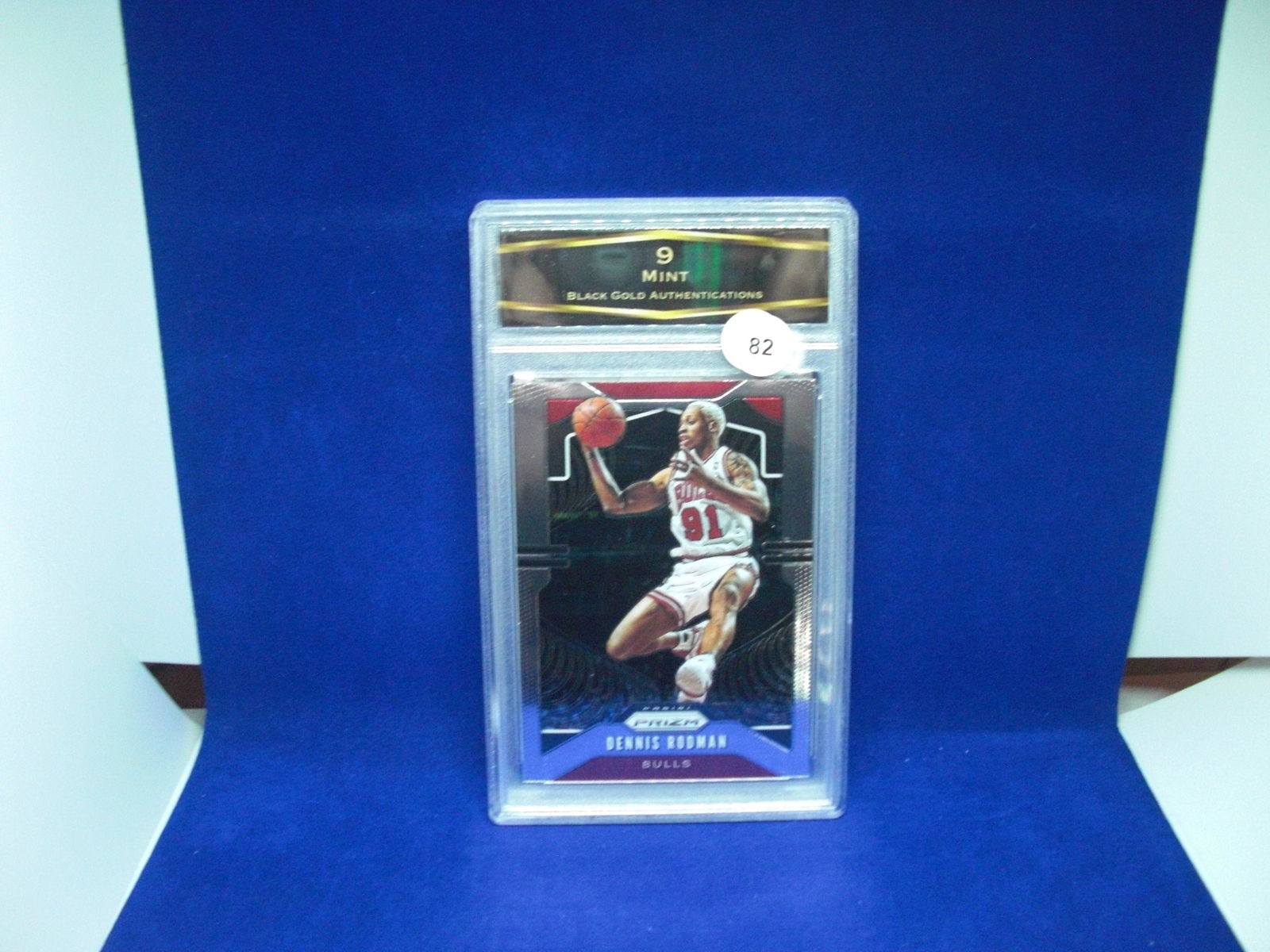 bga graded mint 9 dennis rodman: nice graded card