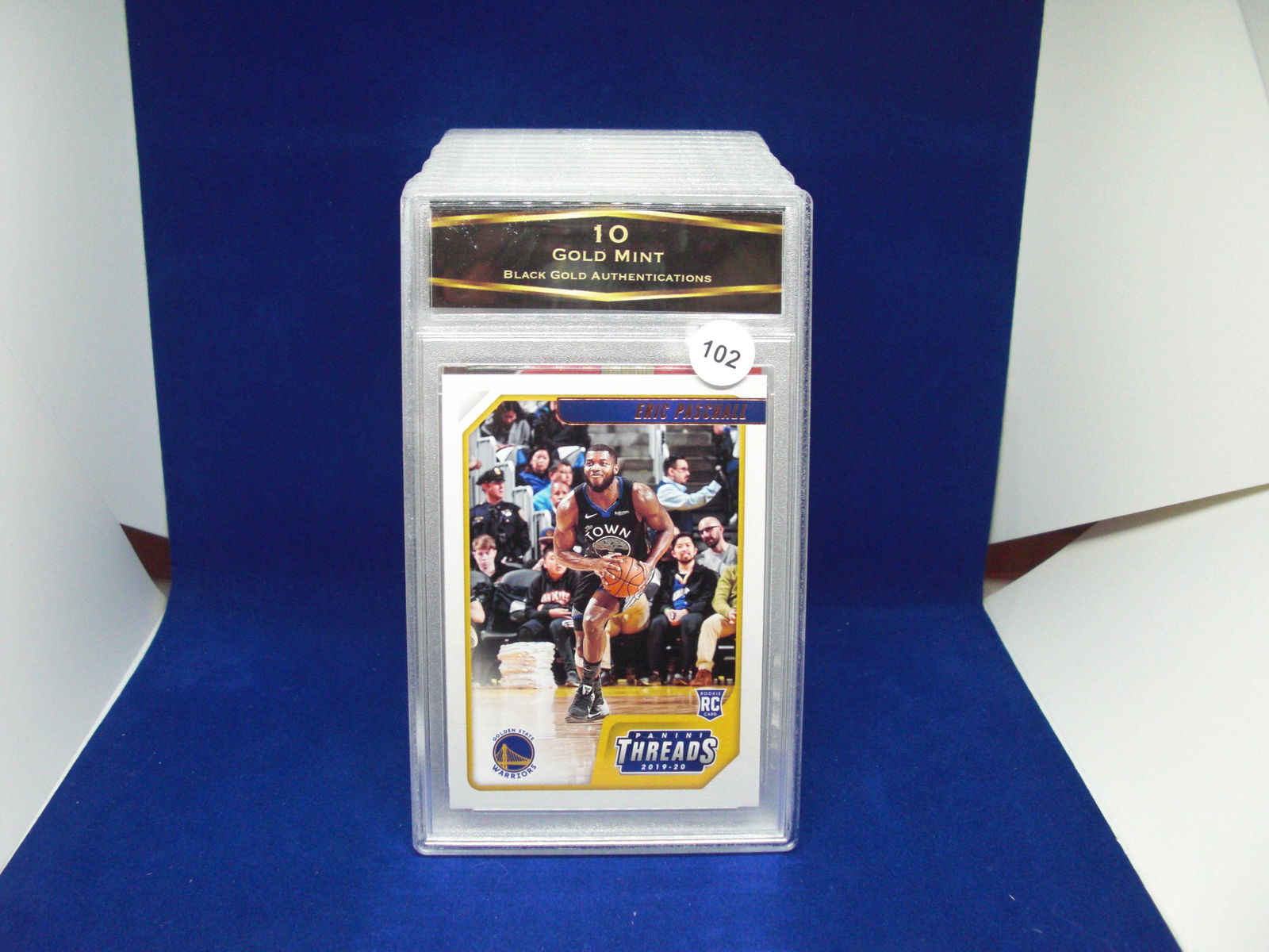 bga graded mint 10 eric paschall rookie: nice graded card