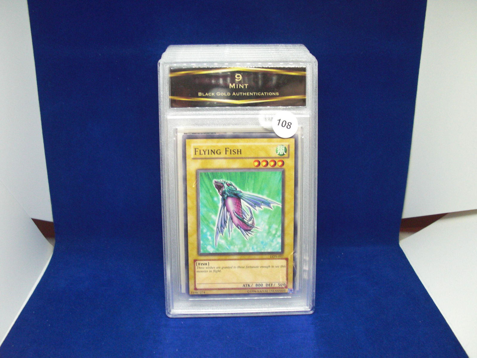 bga graded mint 9 flying fish: nice graded card