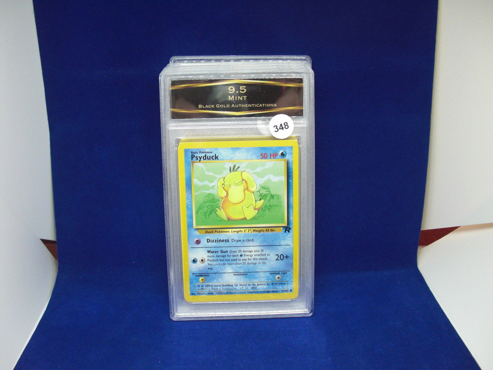 bga graded mint 9.5 psyduck: nice graded card