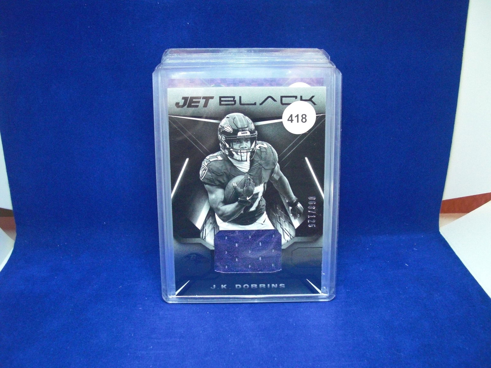 j.k dobbins jersey jet blak #63/125 (1 of 1)