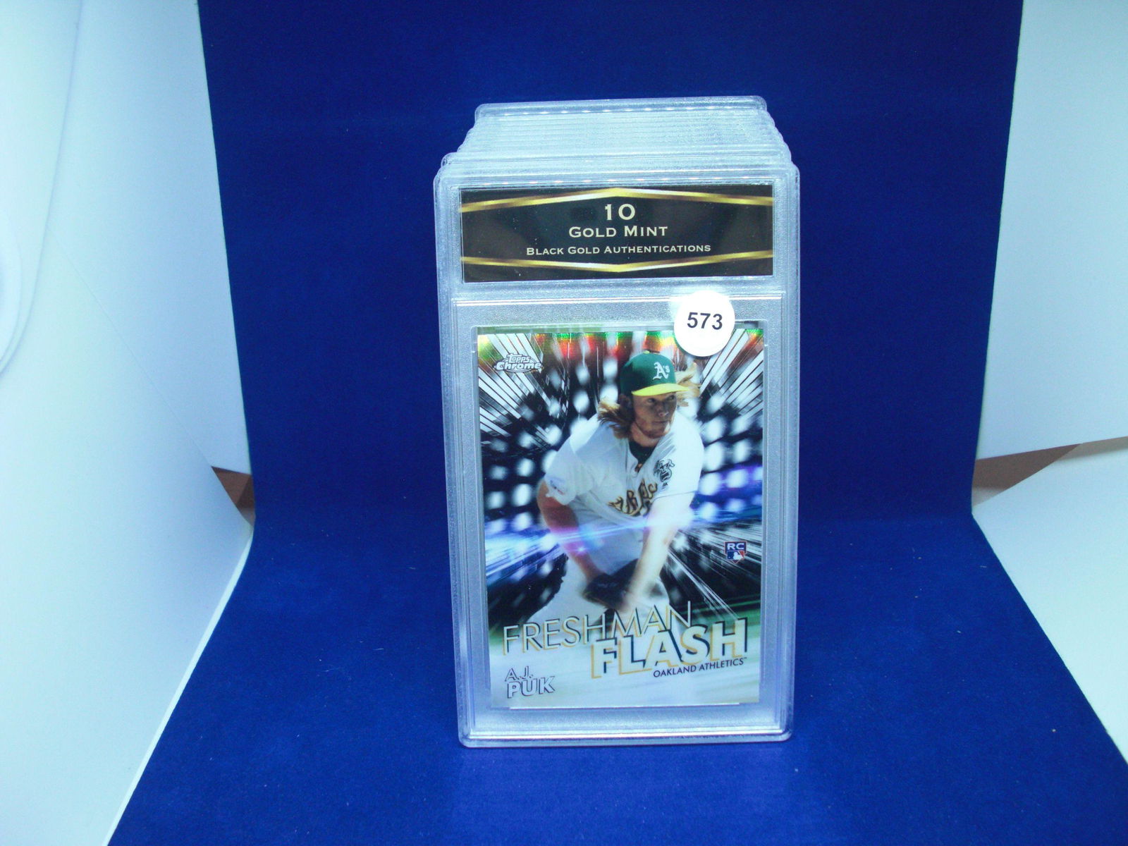 bga graded mint 10 a.j puk rookie (1 of 1)